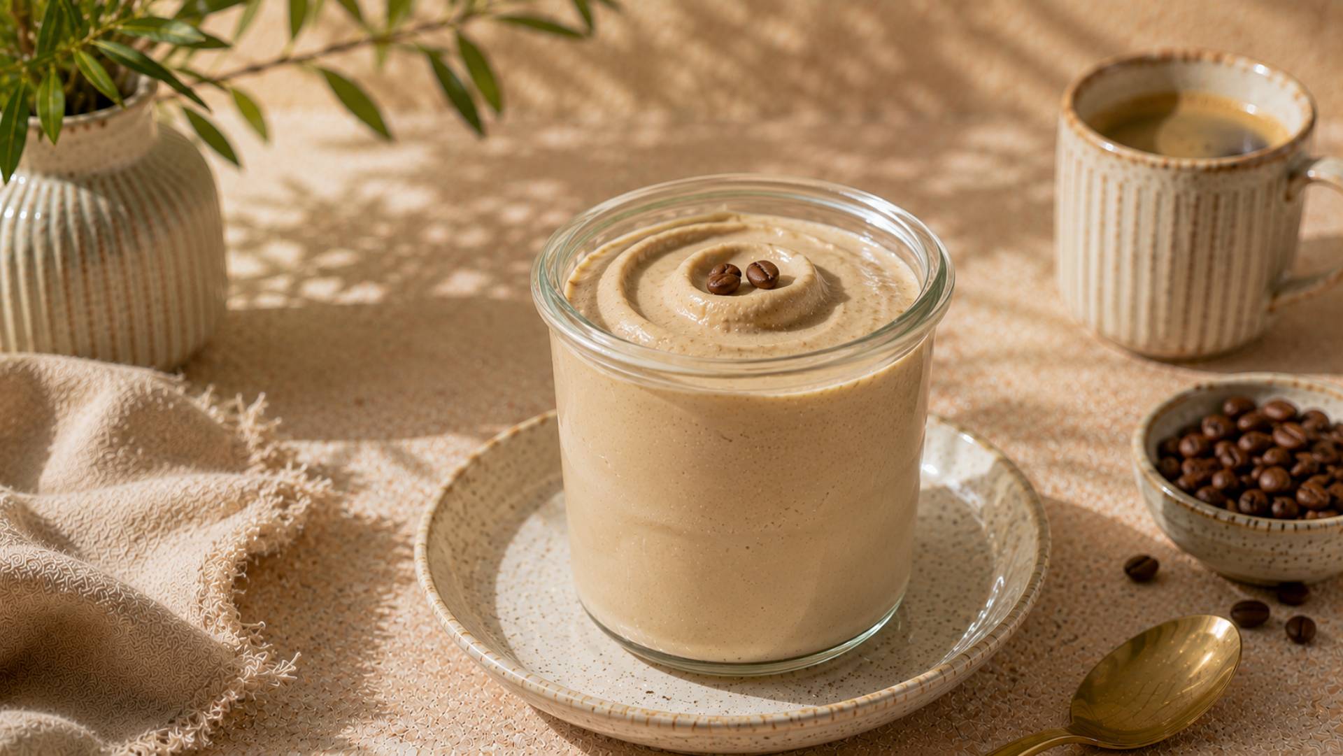 Yaourt glacé au café - Recette Freezi | Moulinex
