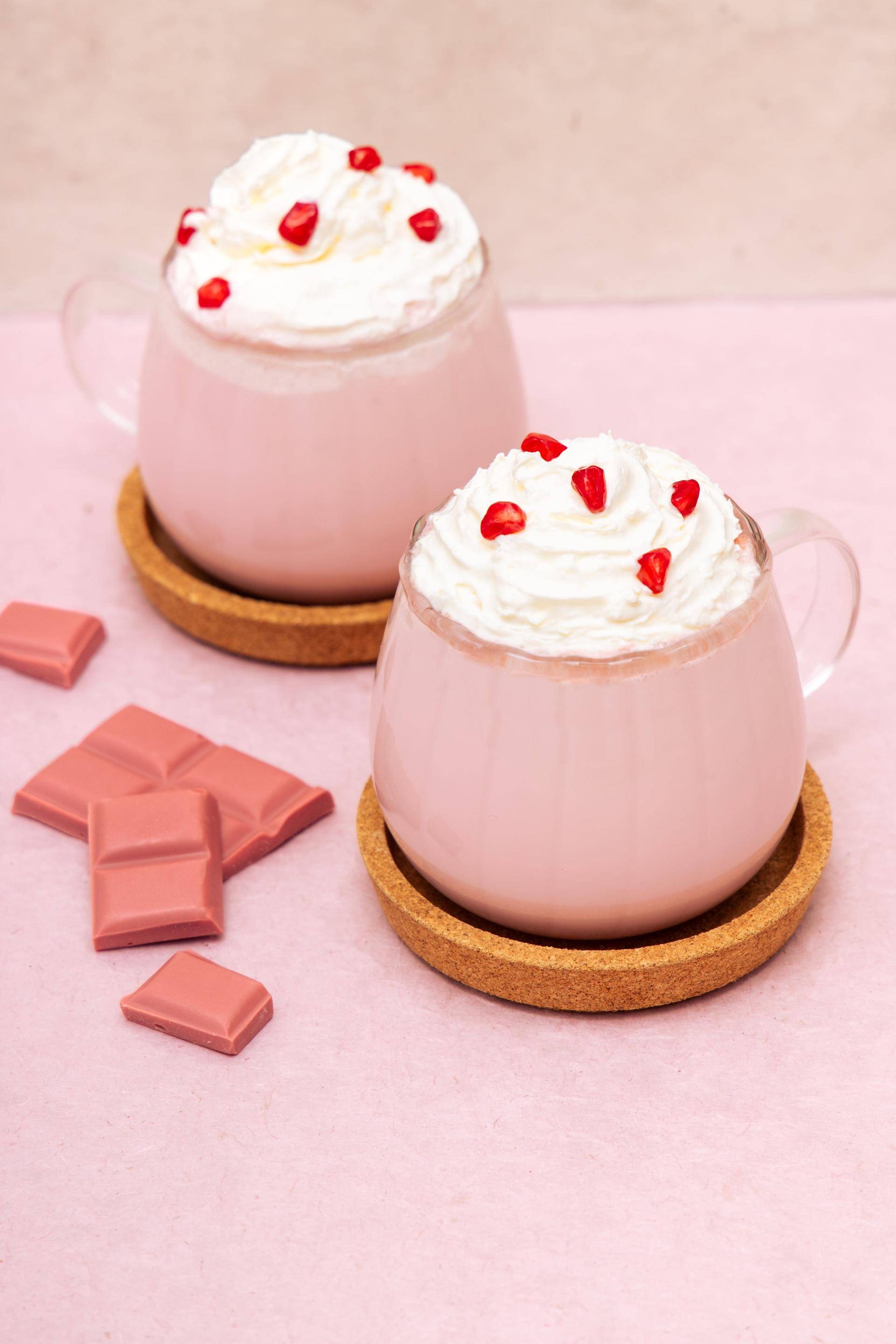Chocolat chaud ruby et grenade - Recette Perfectmix Cook | Moulinex