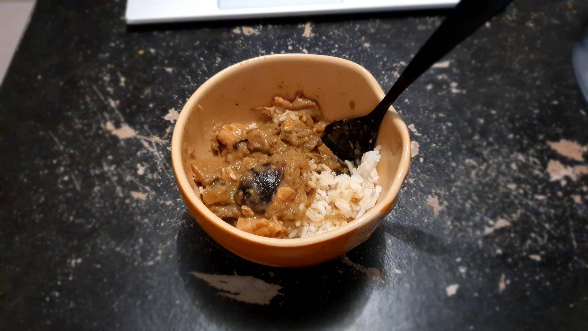 Curry vert poulet aubergine - Recepten Cookeo | Moulinex
