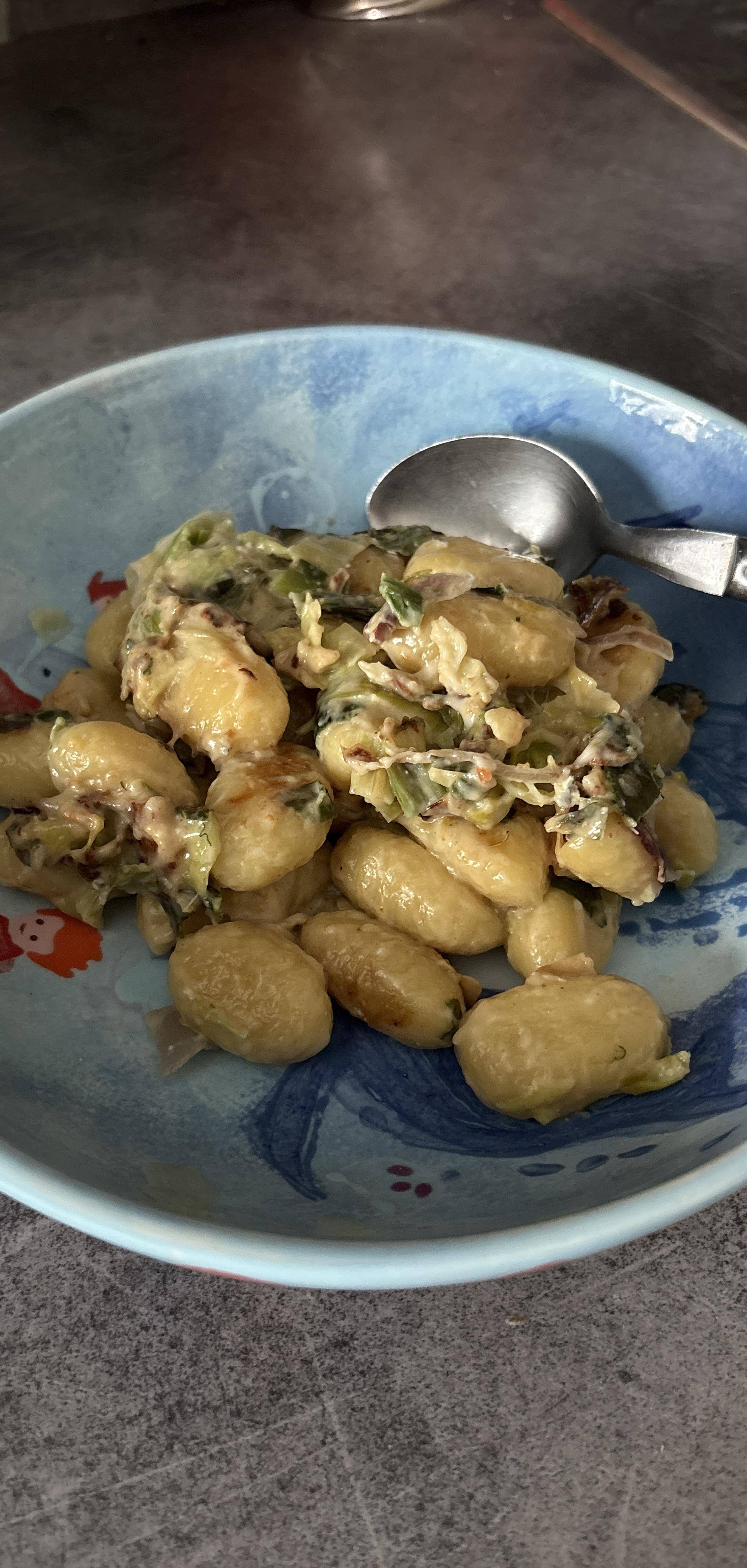 Gnocchis poireau gorgonzola - Recette Cookeo | Moulinex