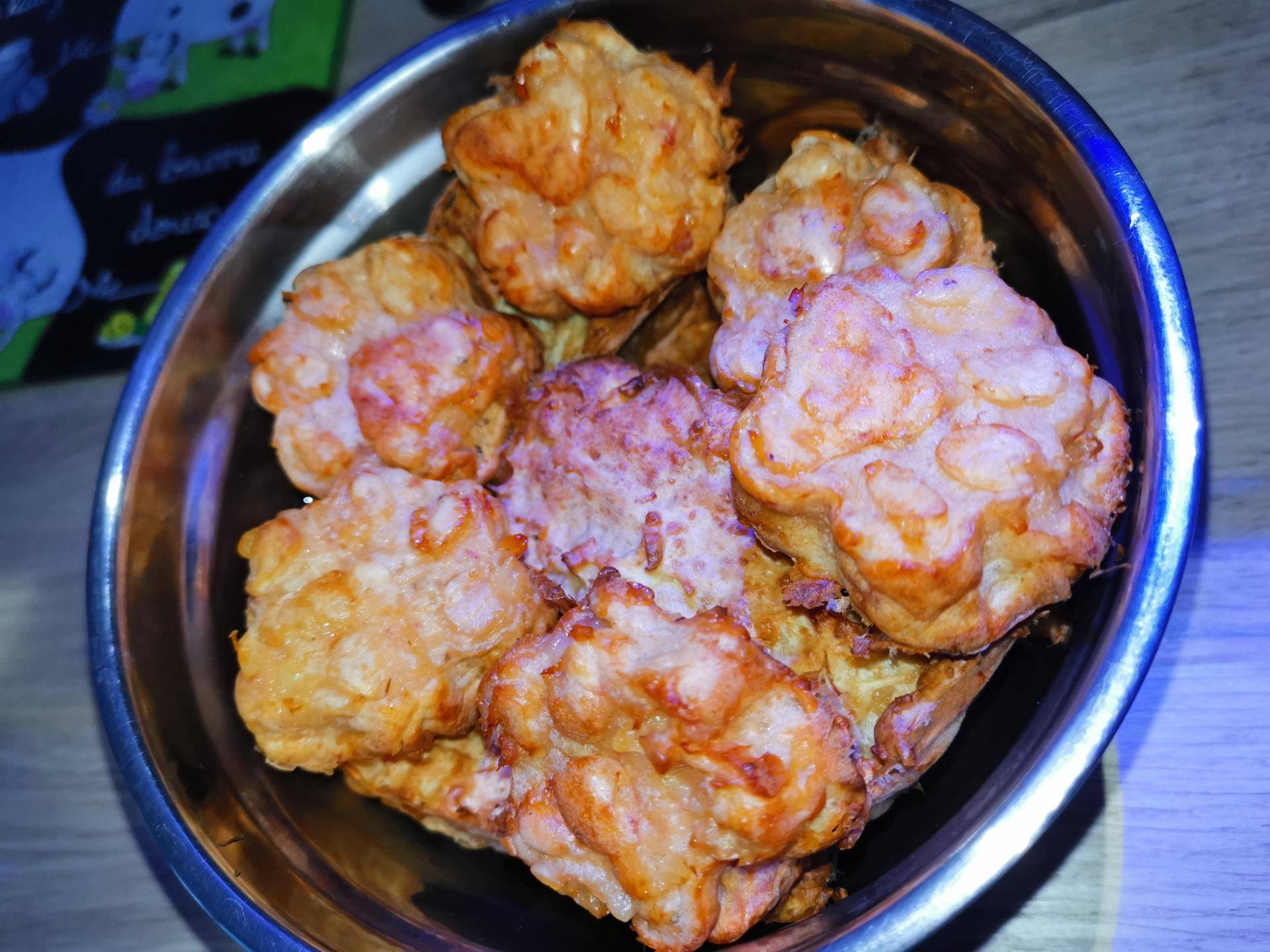 Muffins yaourt lardon fromage - Recette Companion Connect XL | Moulinex