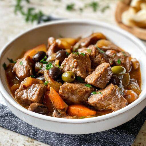 Sauté de veau aux olives - Recette Cookeo | Moulinex