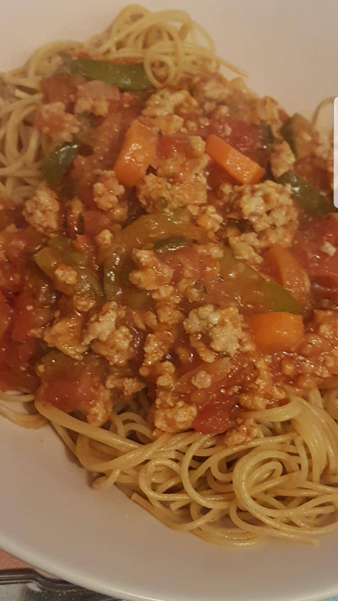 Bolognaise courgettes et carottes - Recette Cookeo | Moulinex