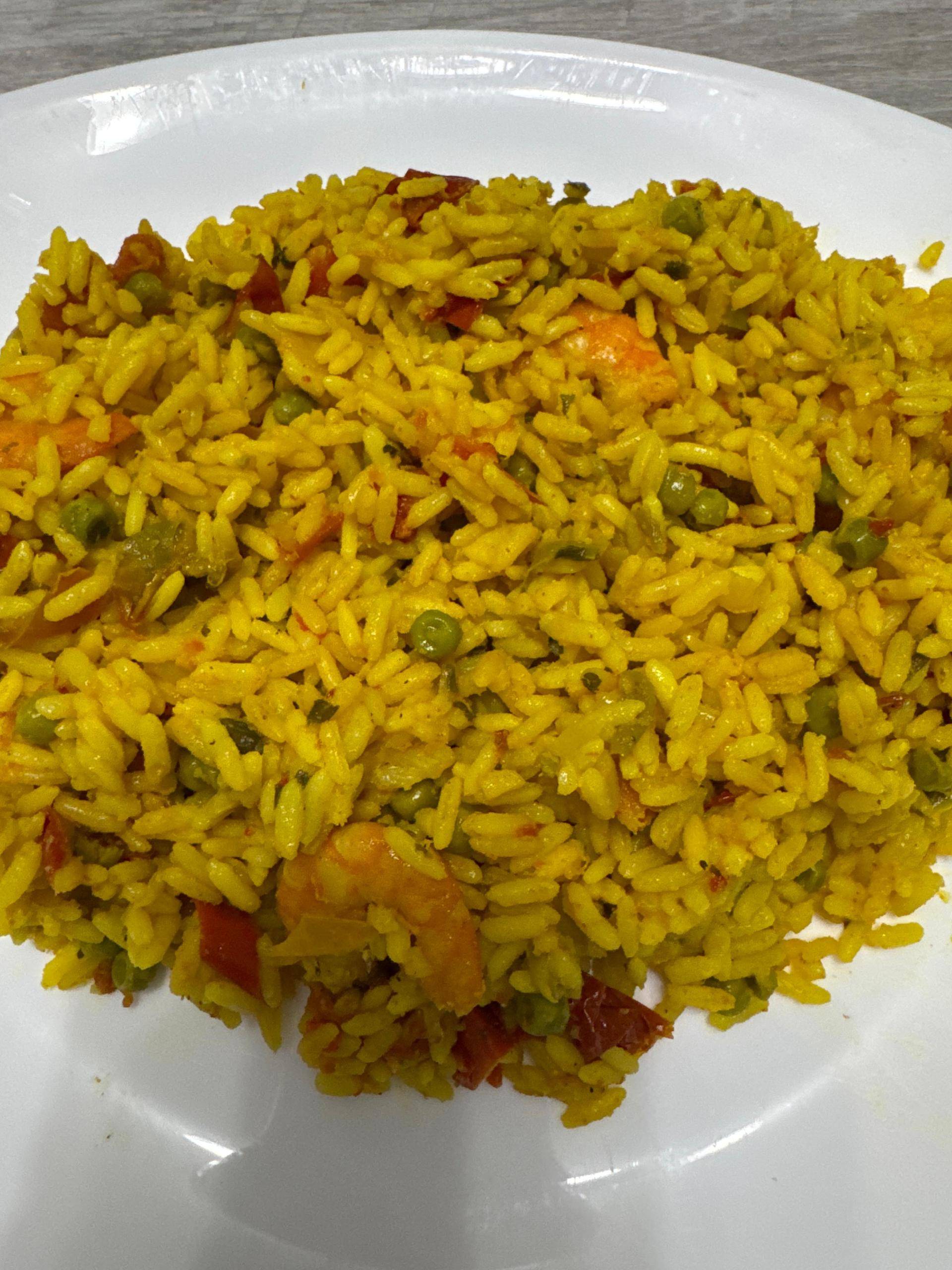 Riz crevette poivrons pois - Recepten Cookeo | Moulinex
