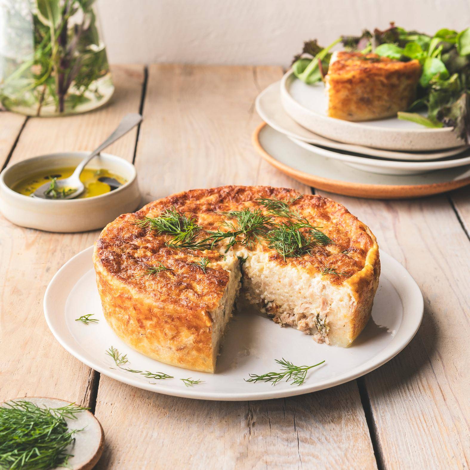 Quiche au thon sans pâte - Recette Cookeo | Moulinex