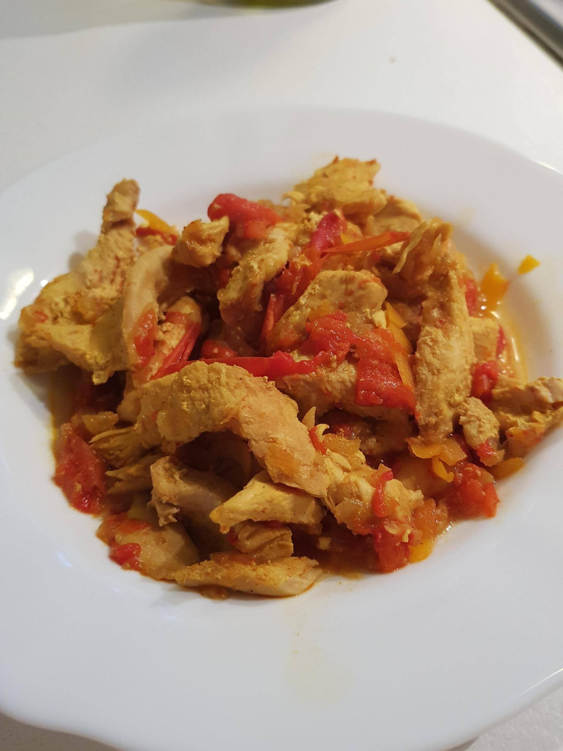 WOK DE POULET MINCEUR AUX LÉGUMES - Recepten Cookeo | Moulinex
