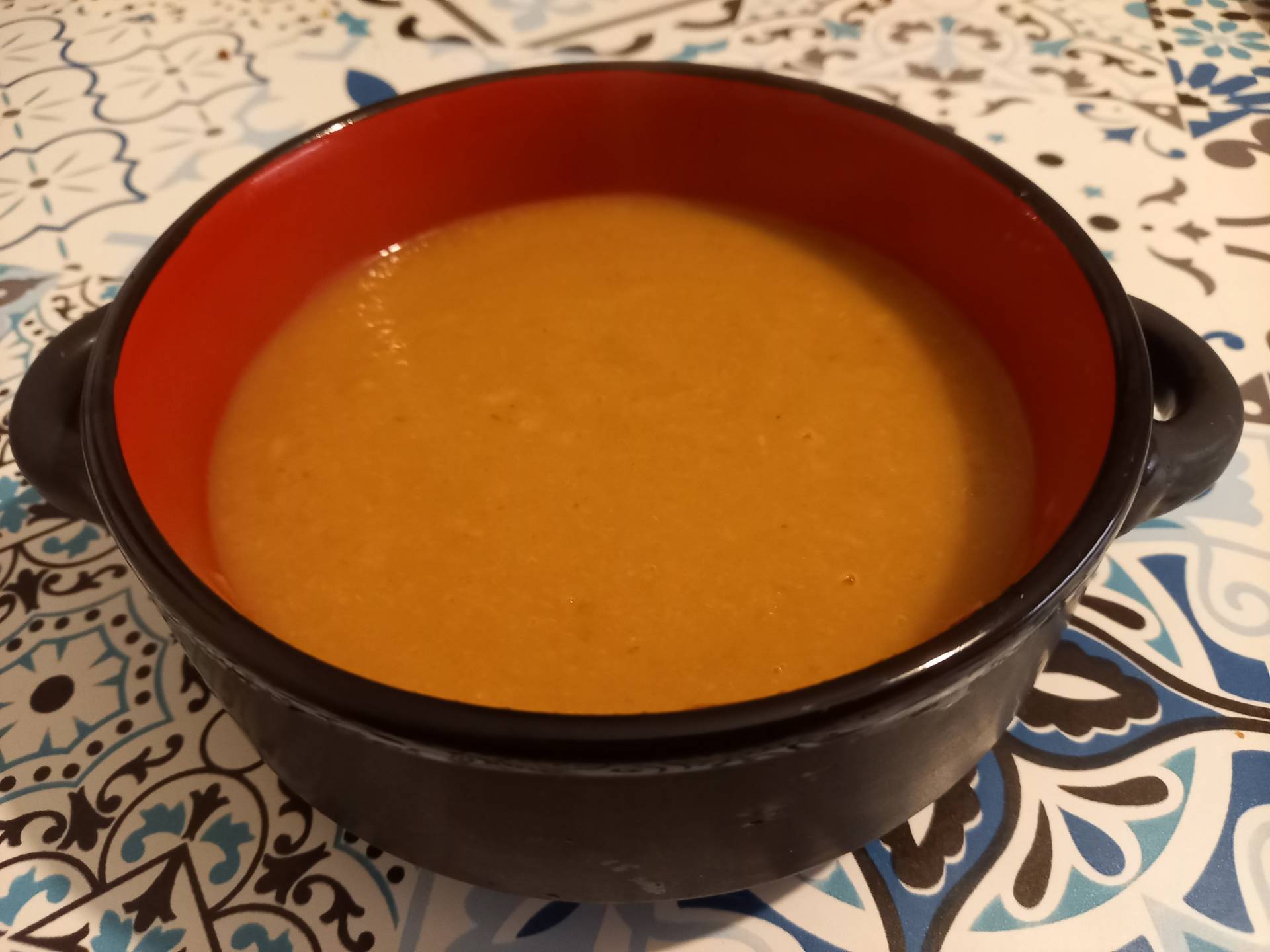 Soupe choux de Bruxelles et carottes - Recepten Cookeo | Moulinex