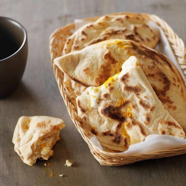 Naans au fromage - Recette Companion | Moulinex