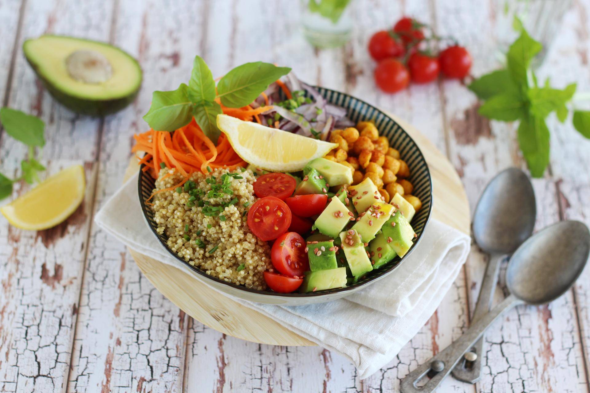Buddha bowl au quinoa - Recette Companion Connect | Moulinex