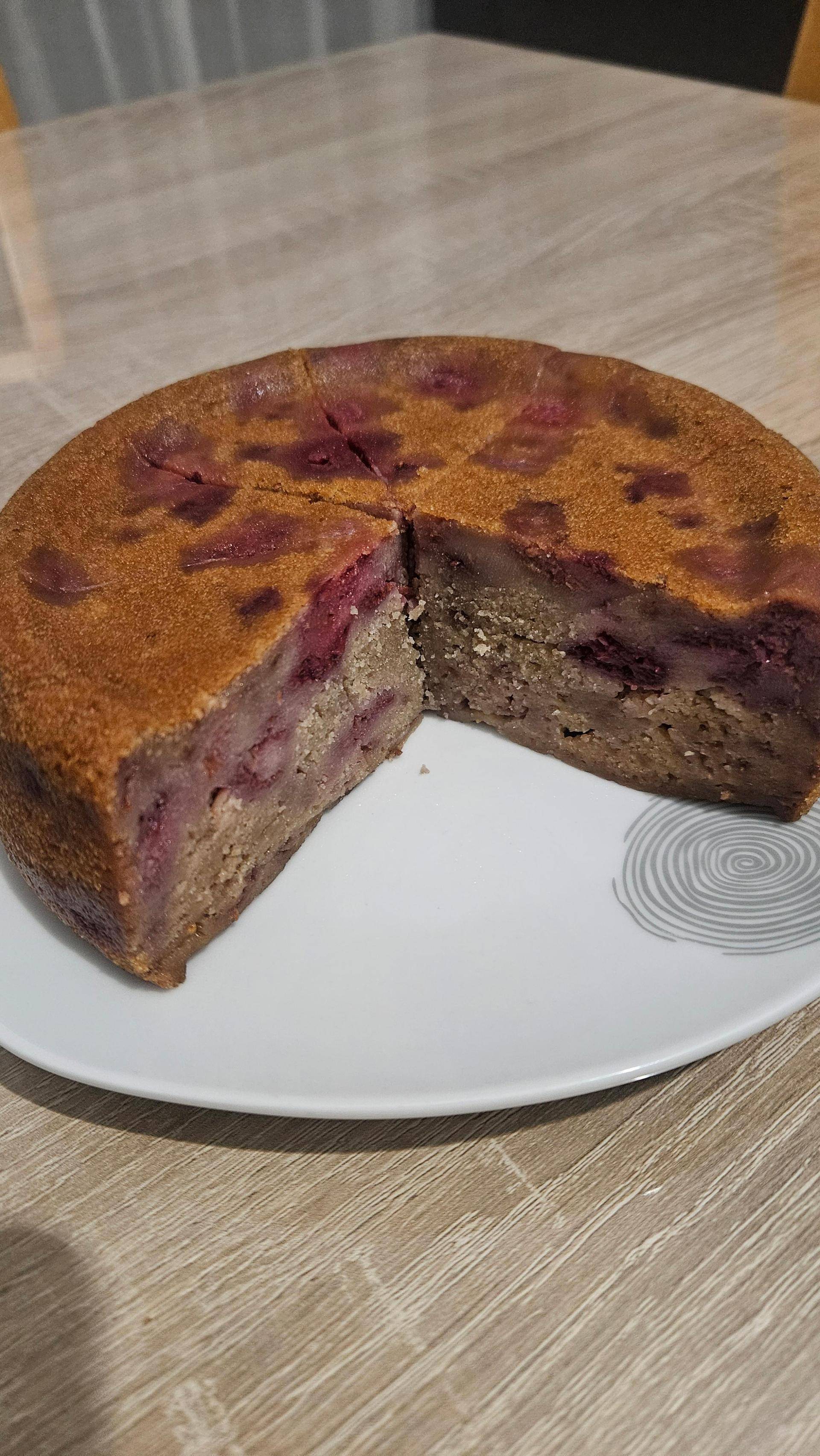 Clafoutis aux framboises - Recette Cookeo | Moulinex