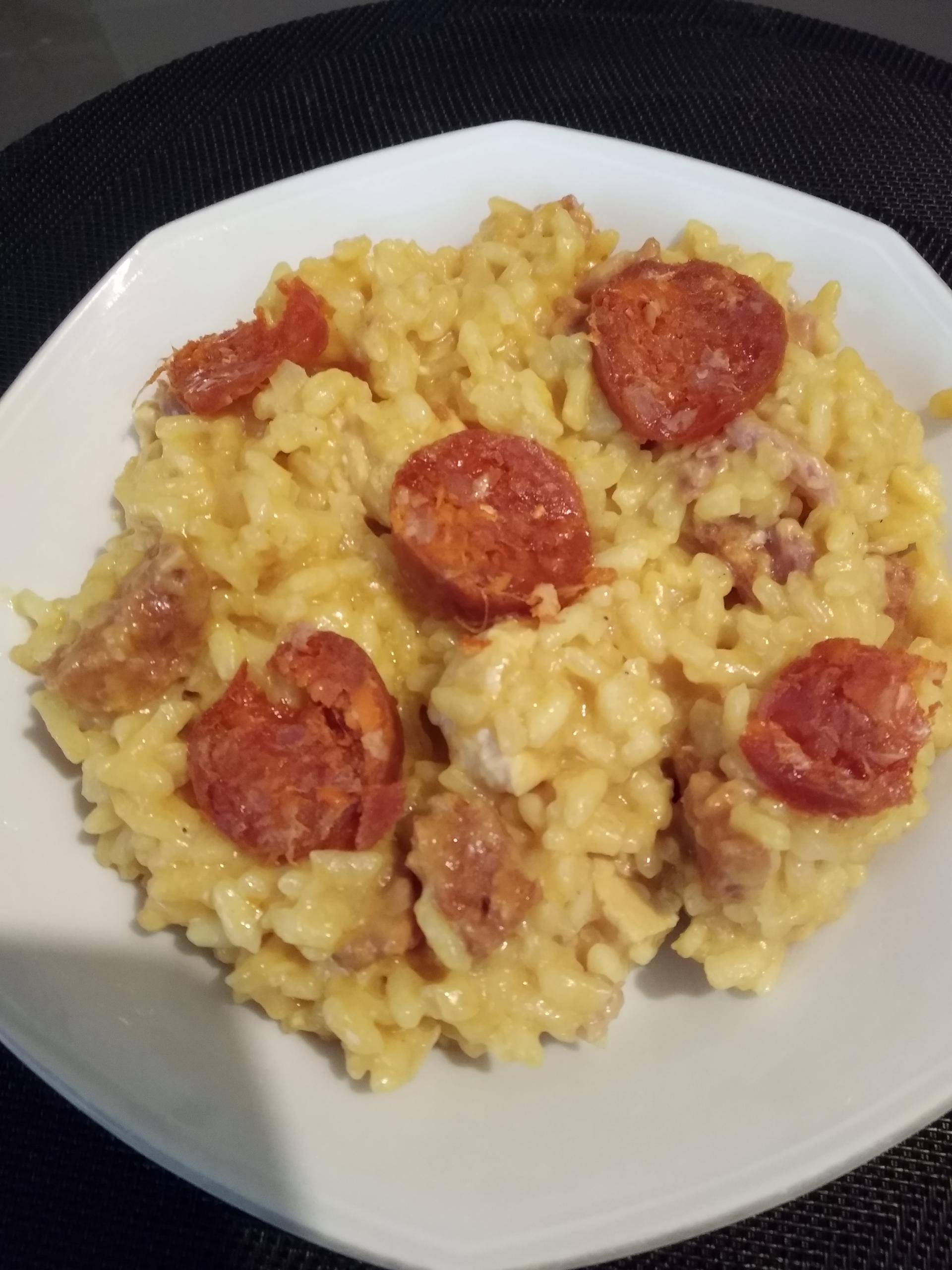 Risotto poulet chorizo Lardons - Recepten Companion Connect XL | Moulinex