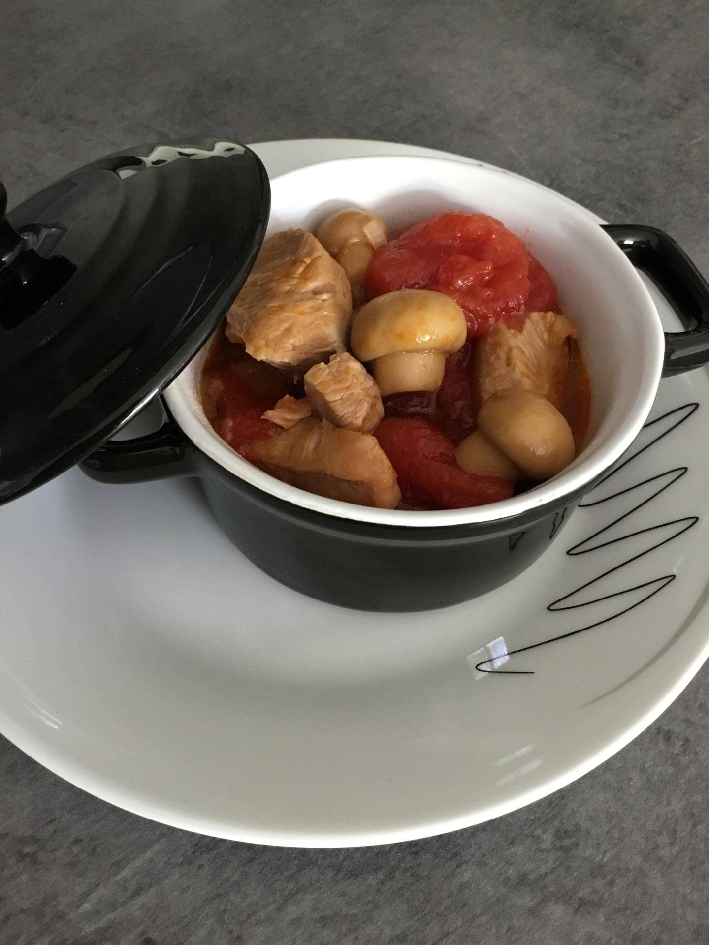 Sauté de dinde à la tomate - Recepten Cookeo | Moulinex