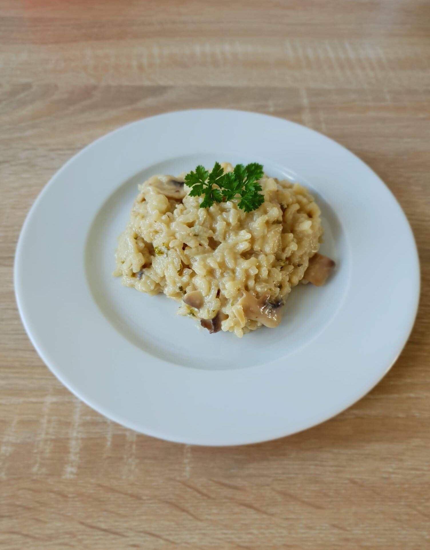 Risotto champignons et parmesan - Recepten Companion Connect XL | Moulinex