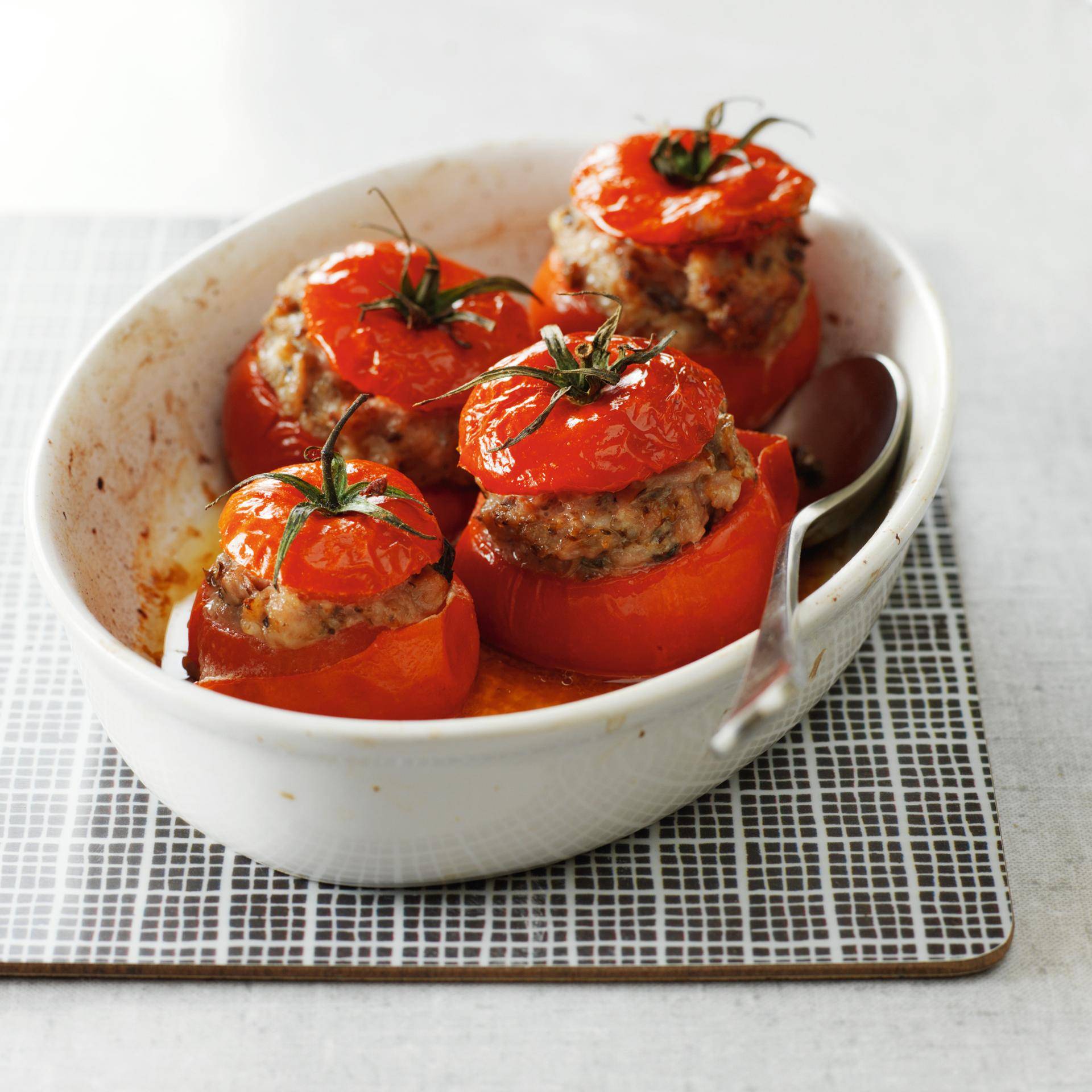 Tomates farcies - Recette Multifunction Airfryer Oven Digital | Moulinex