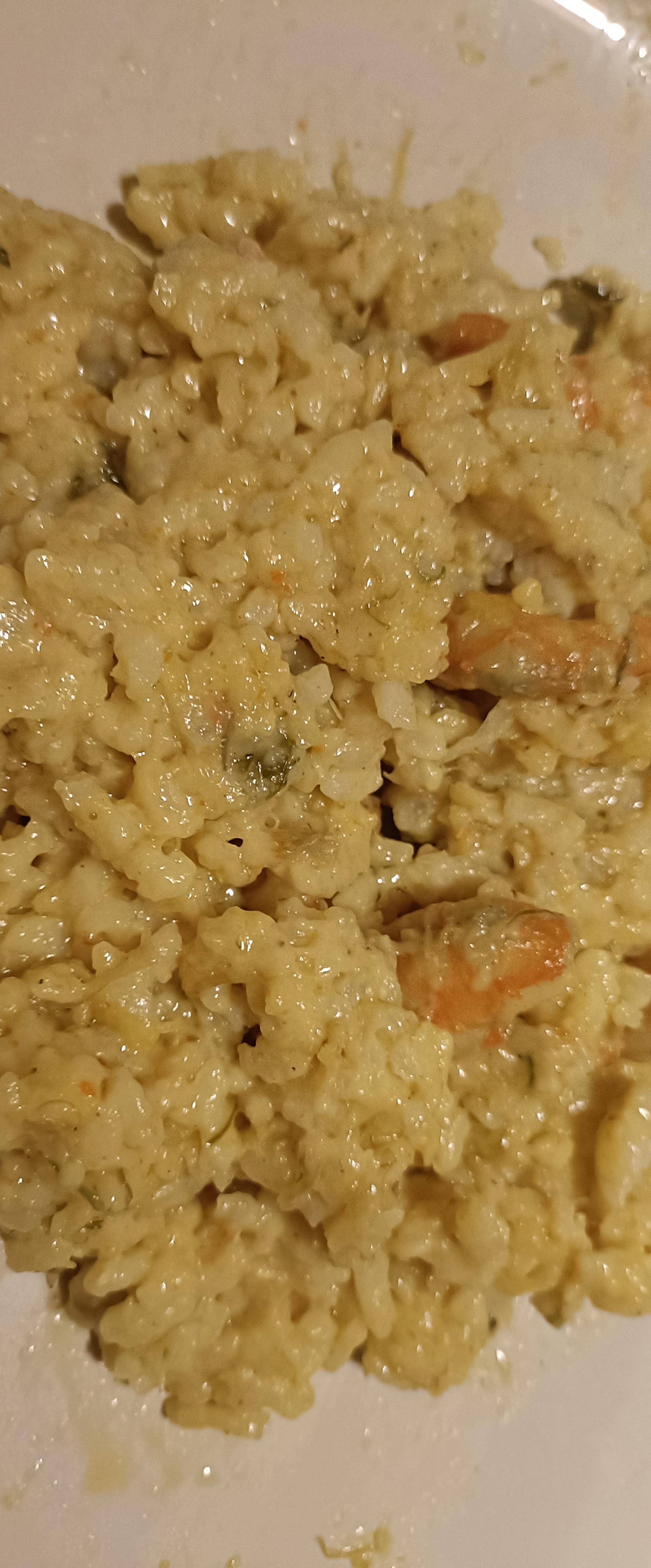 Risotto aux poireaux et crevettes de Elo - Recette Cookeo Infinity Autostir | Moulinex