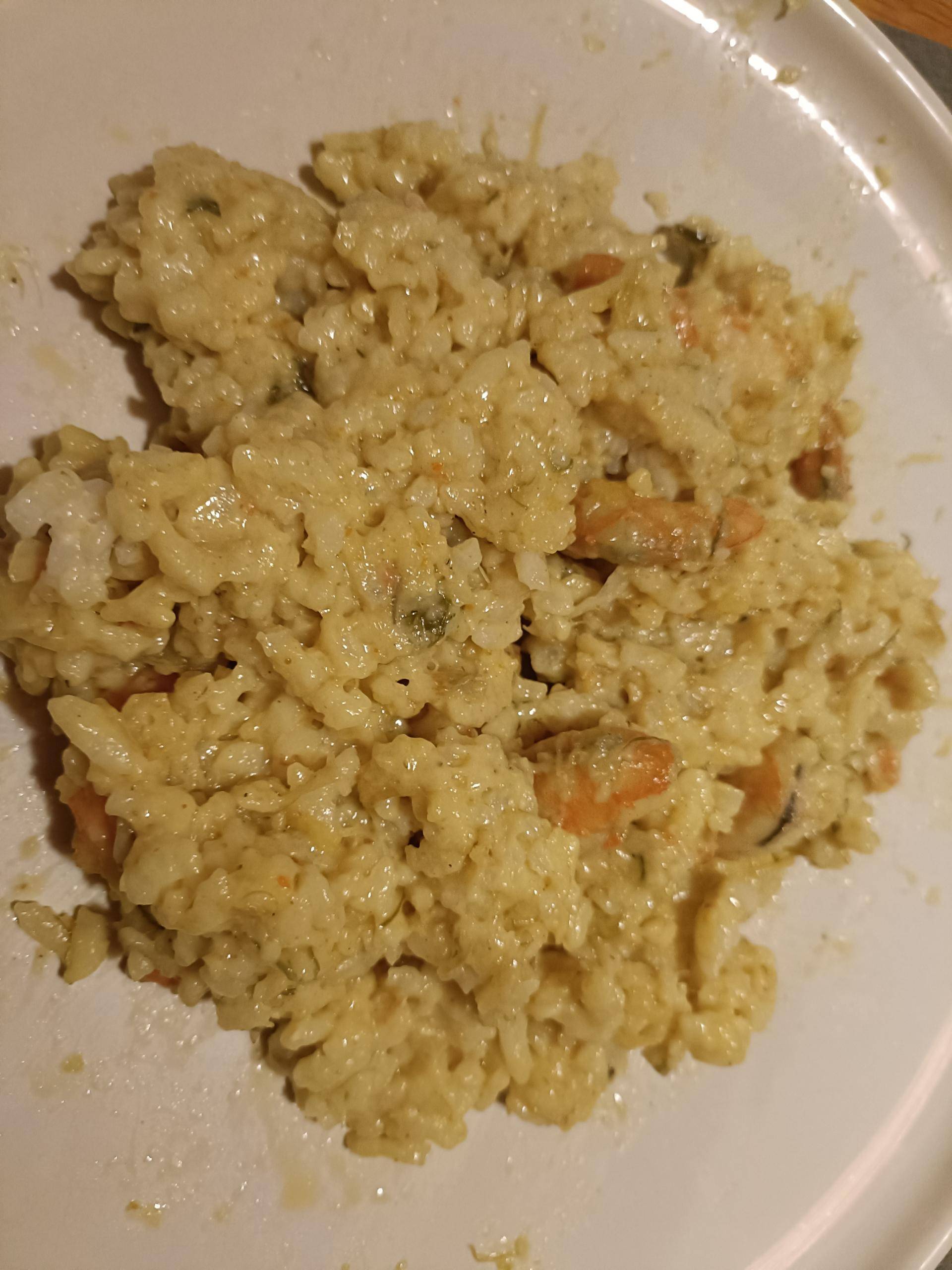 Risotto aux poireaux et crevettes de Elo - Recette Cookeo Infinity Autostir | Moulinex