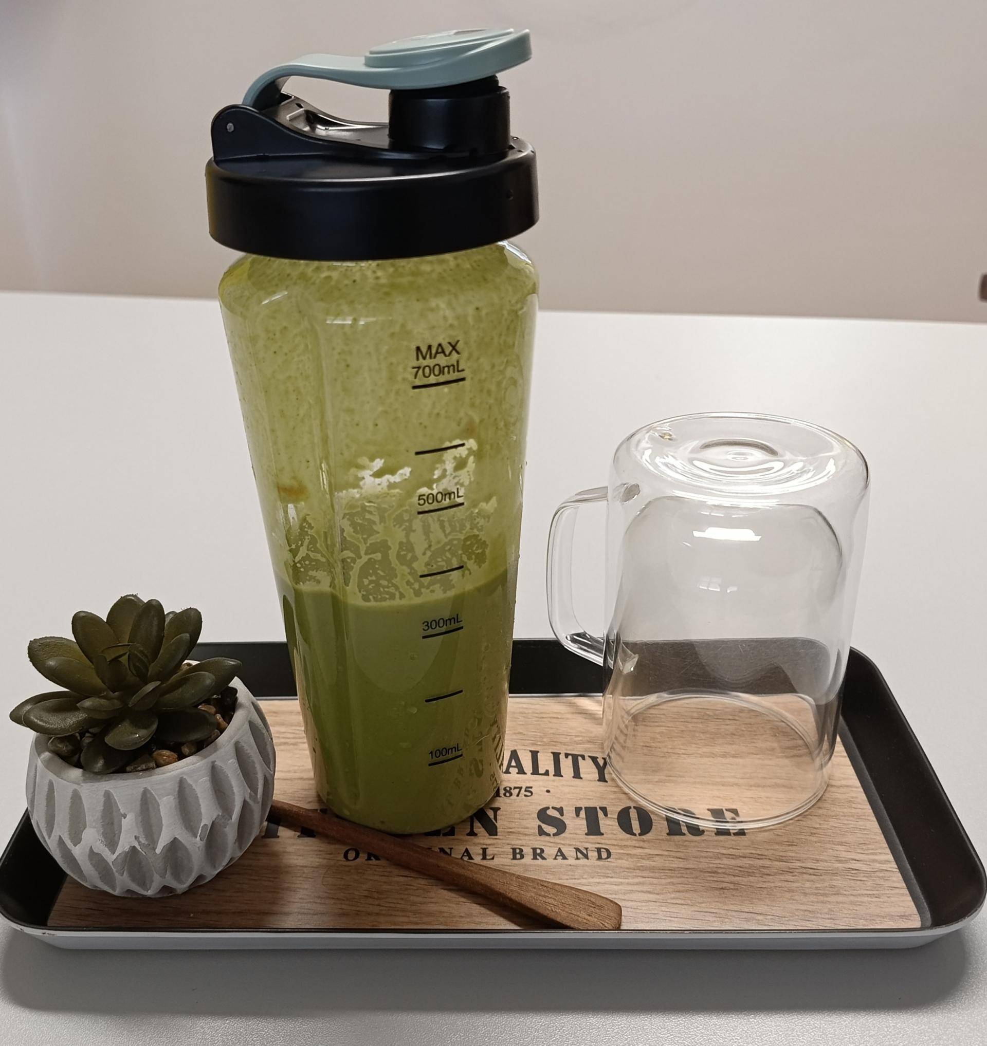 Green Smoothie Protéiné Sans Banane - Recette Blend Up Essential | Moulinex