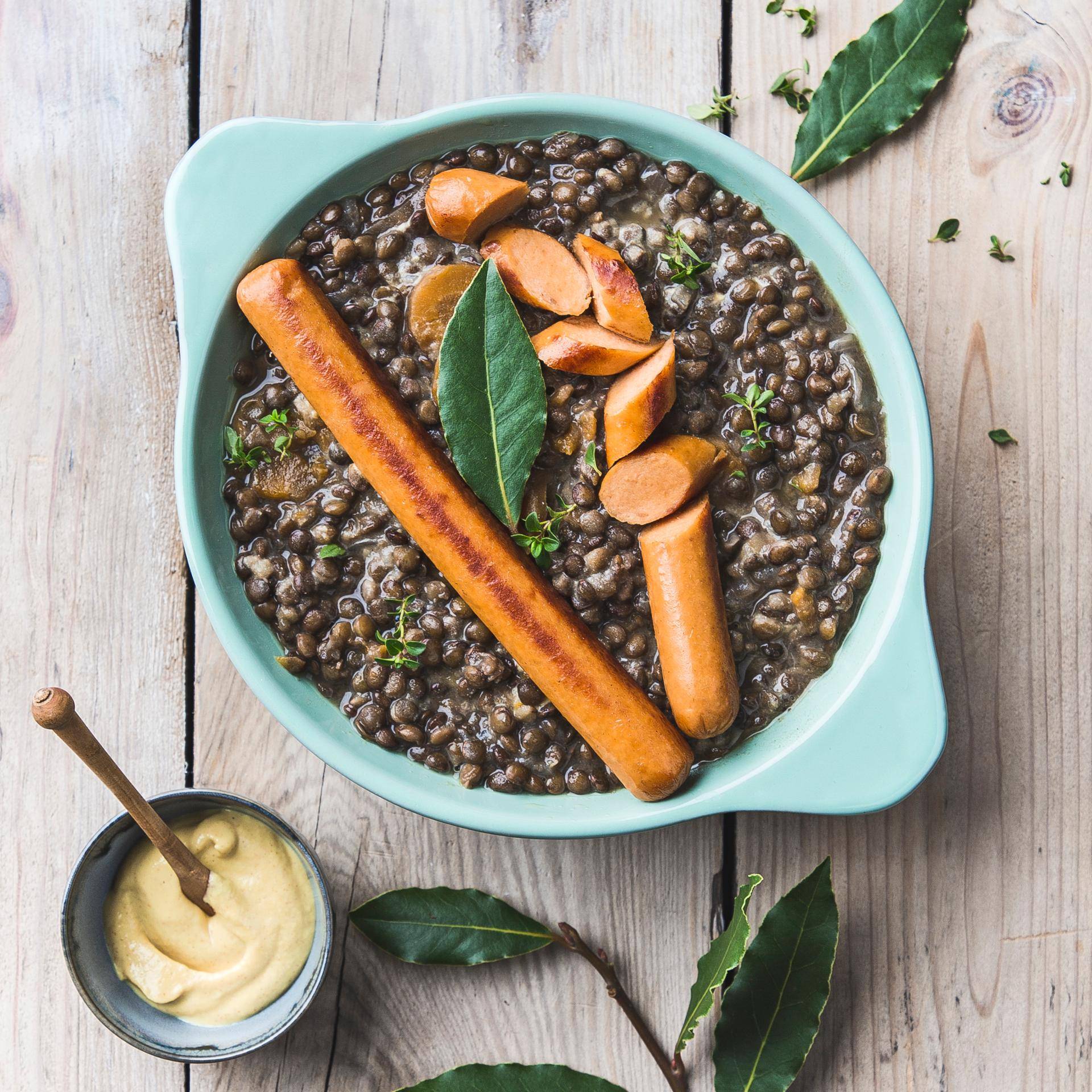 Knacki végétale et lentilles - Recette Cookeo | Moulinex