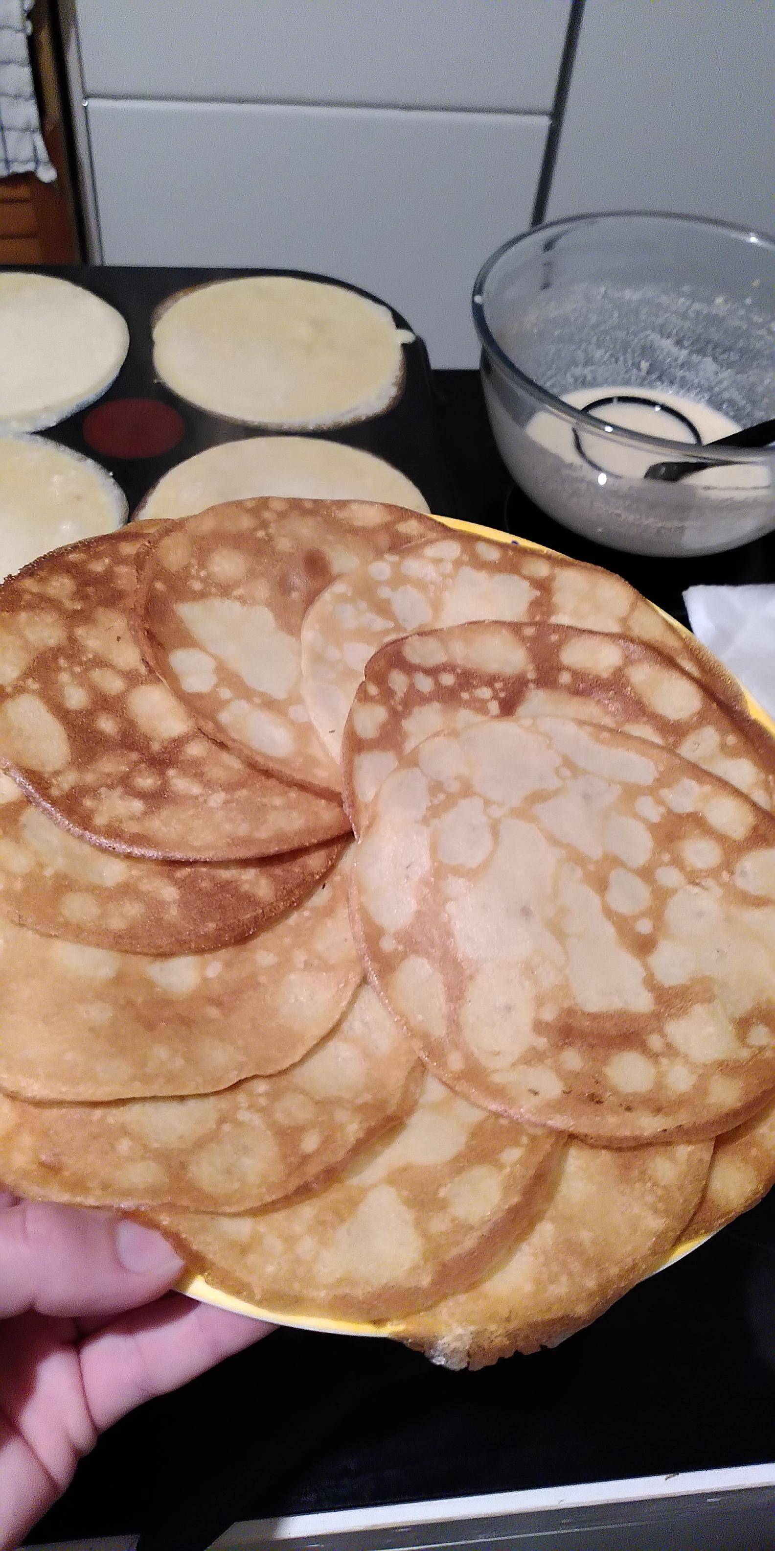 Crêpes aux flocons d avoine - Recette Companion Connect XL | Moulinex