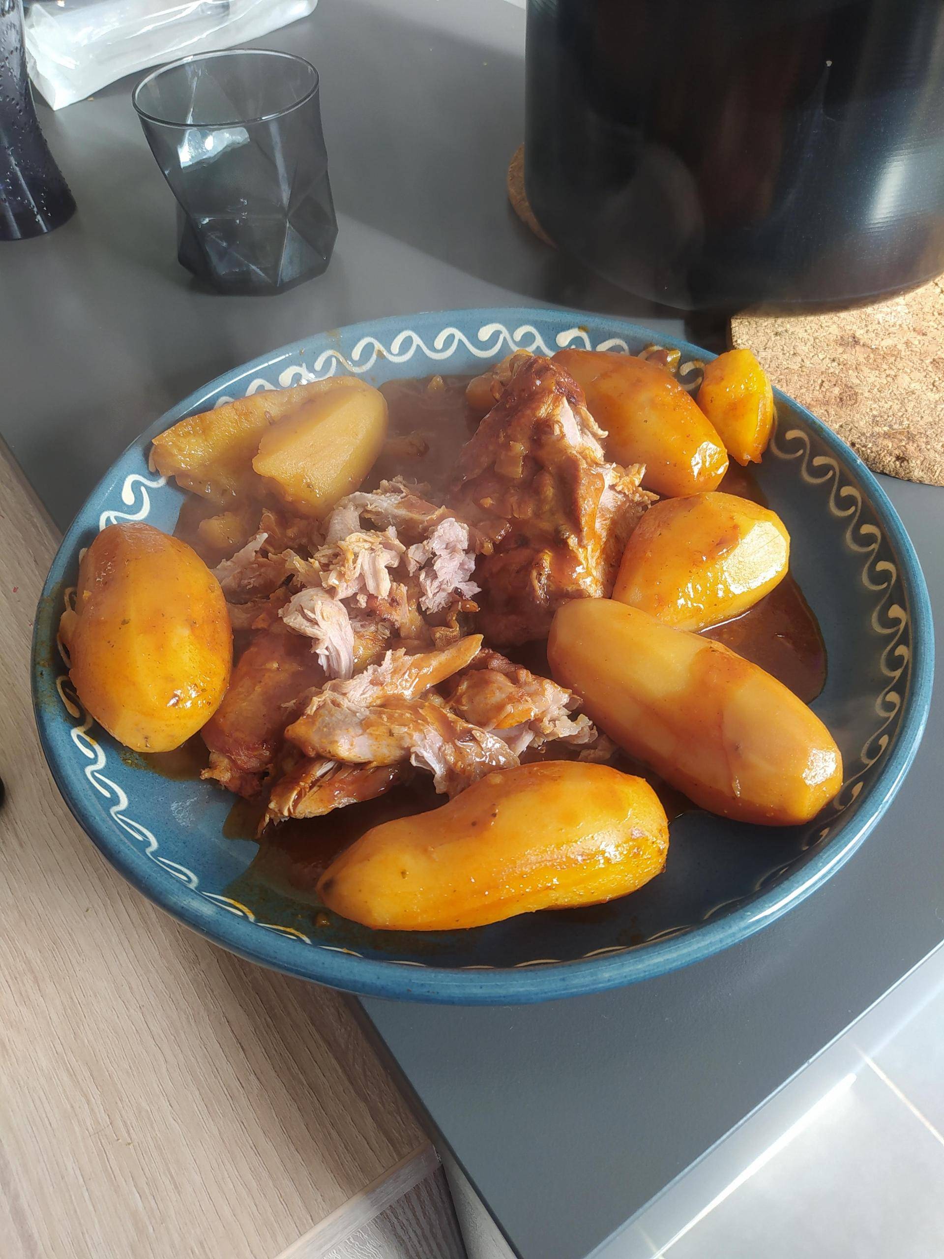 Cuisse de dinde à l'italienne et pomme de terre - Recepten Cookeo | Moulinex