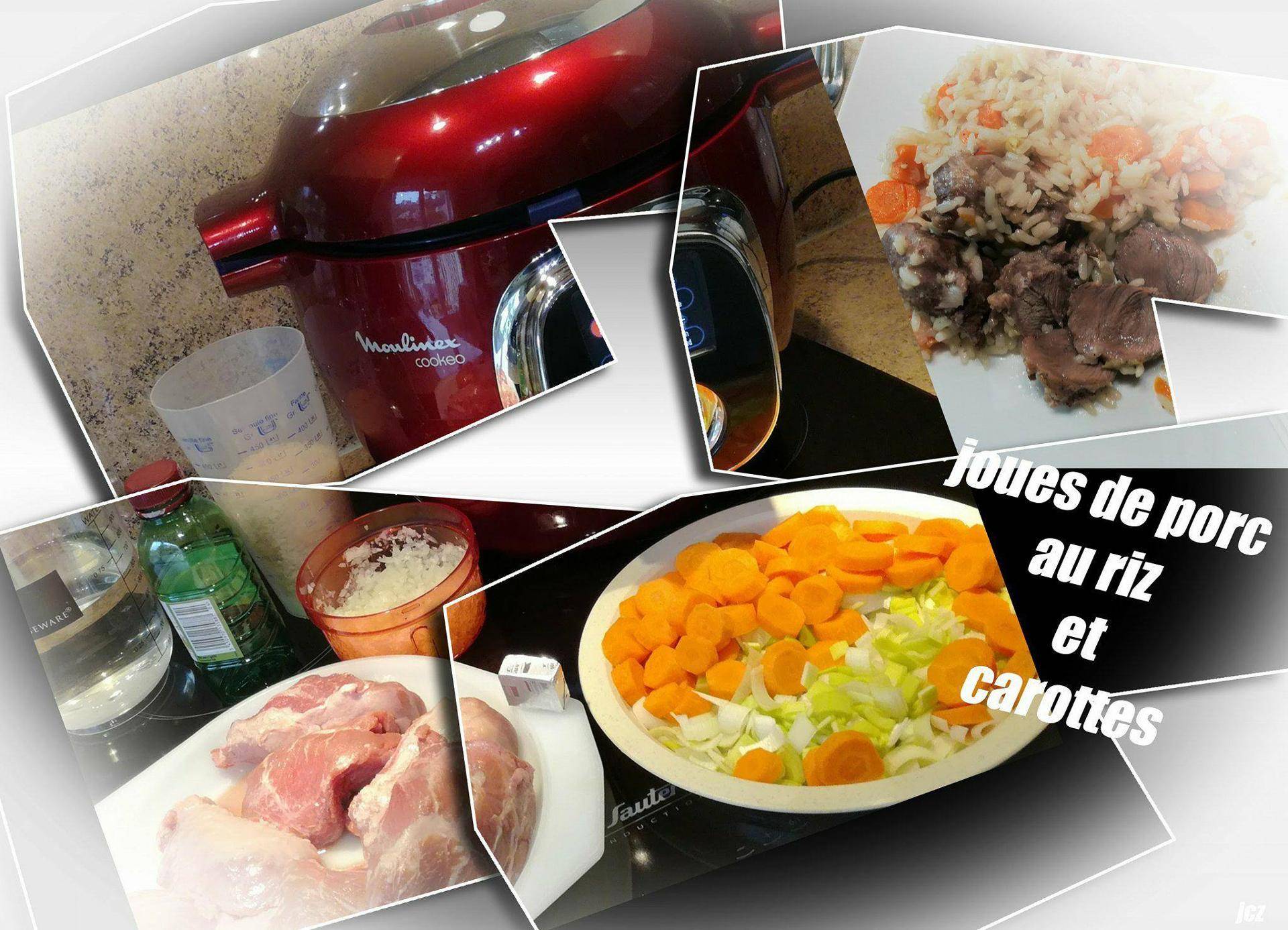 Joues de porc au riz et carottes - Recepten Cookeo | Moulinex