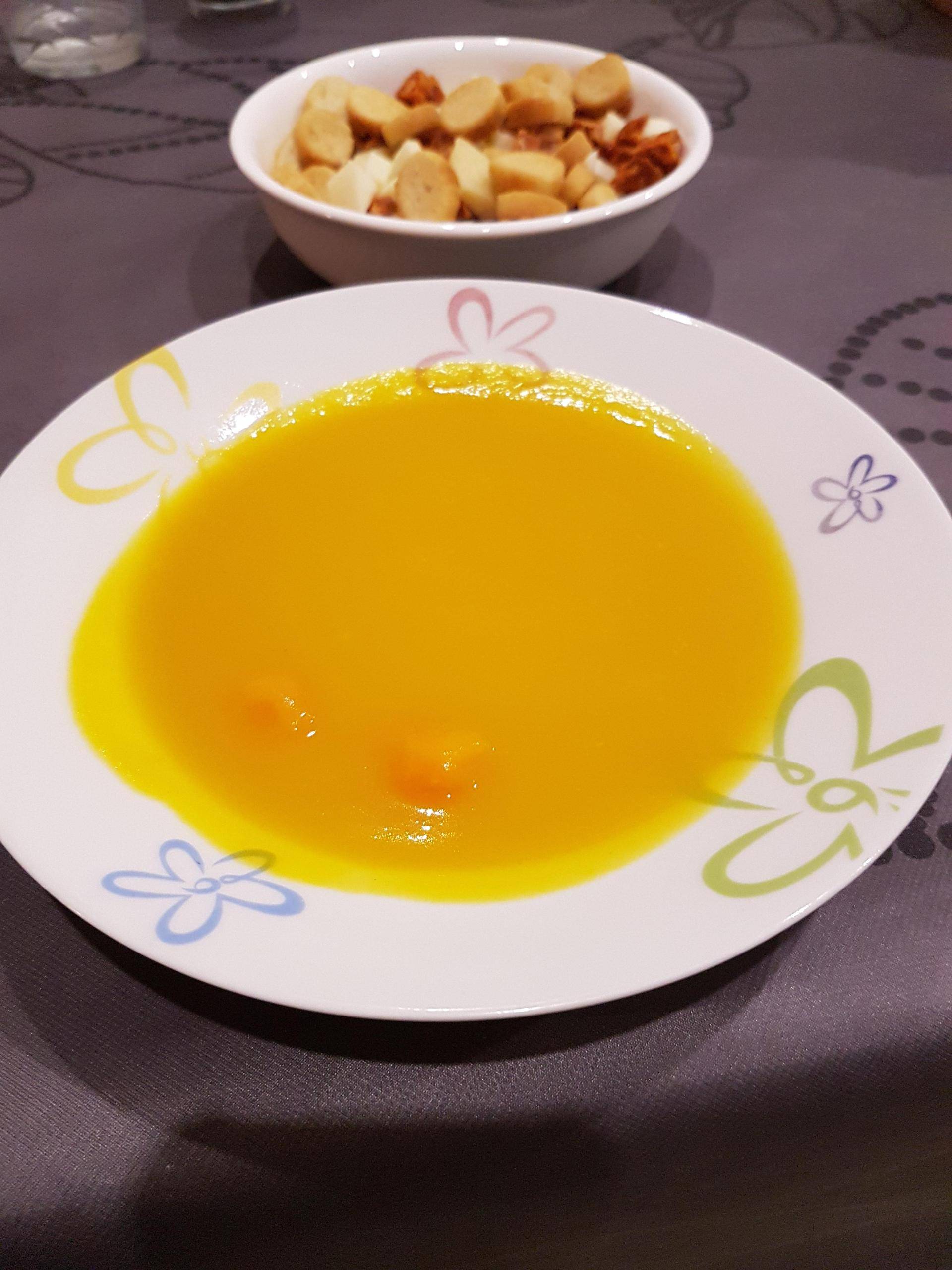 đSoupe potimarron courgette đ - Recepten Companion Connect XL | Moulinex