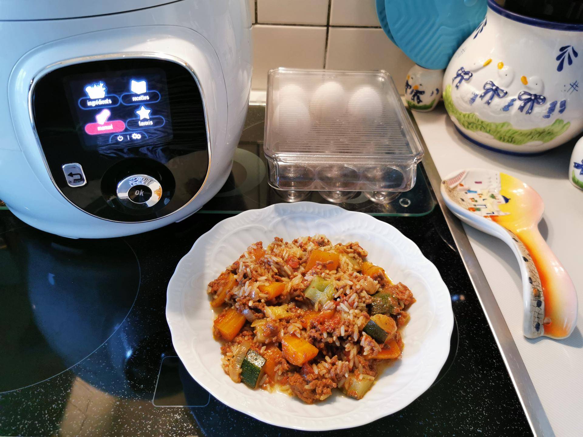 RIZ À LA BOLOGNAISE - Recepten Cookeo | Moulinex