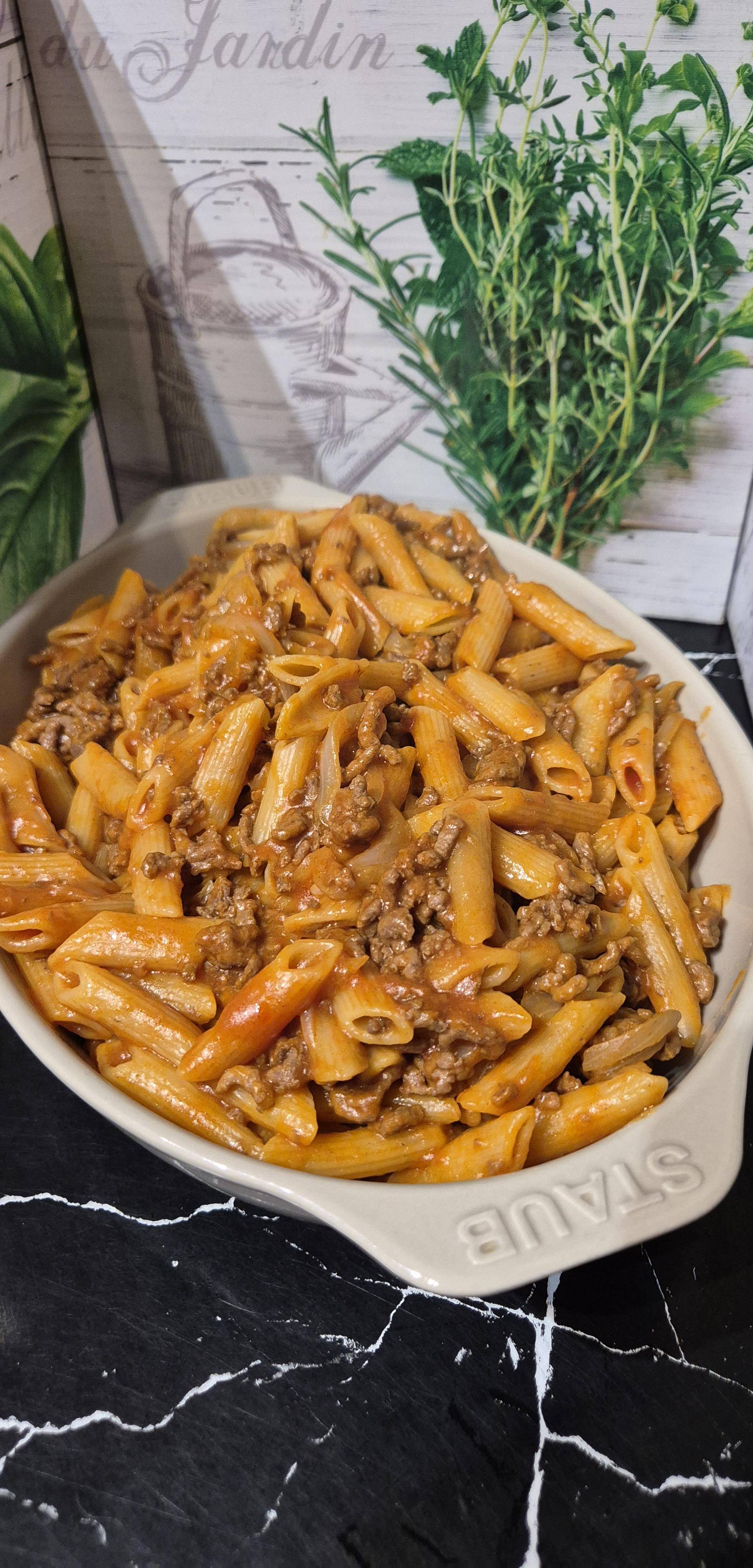 One pot pasta bolognaise rapide - Recette Cookeo Infinity Autostir | Moulinex
