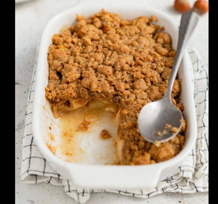 Crumble aux pommes - Recepten Companion Connect XL | Moulinex
