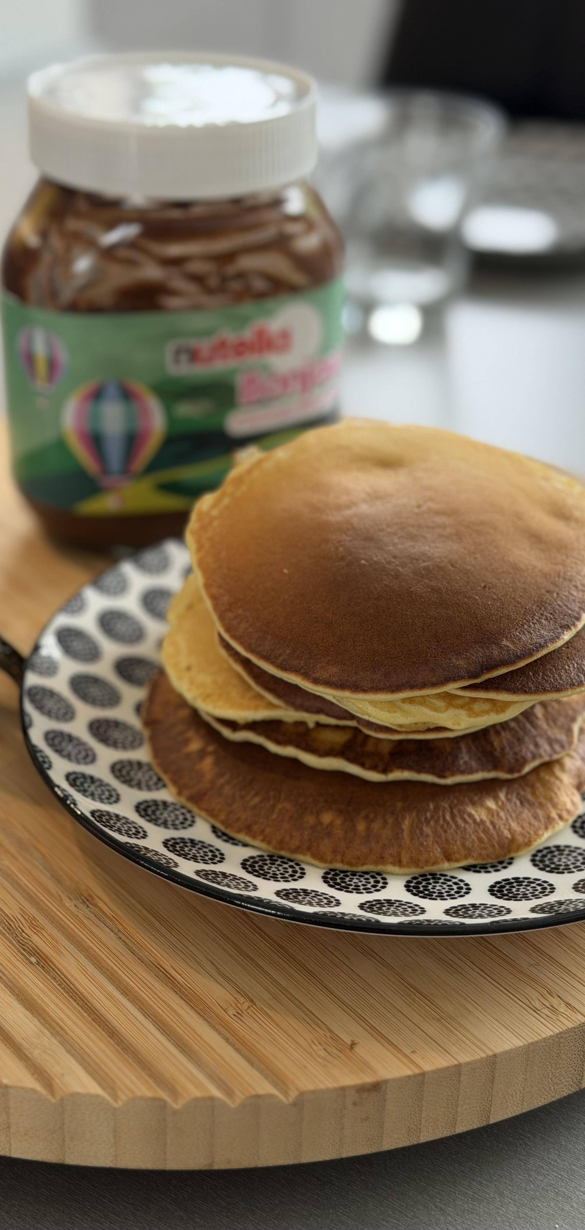 Pancakes Y - Recette Kitchen Machines Touch/Touch + | Moulinex