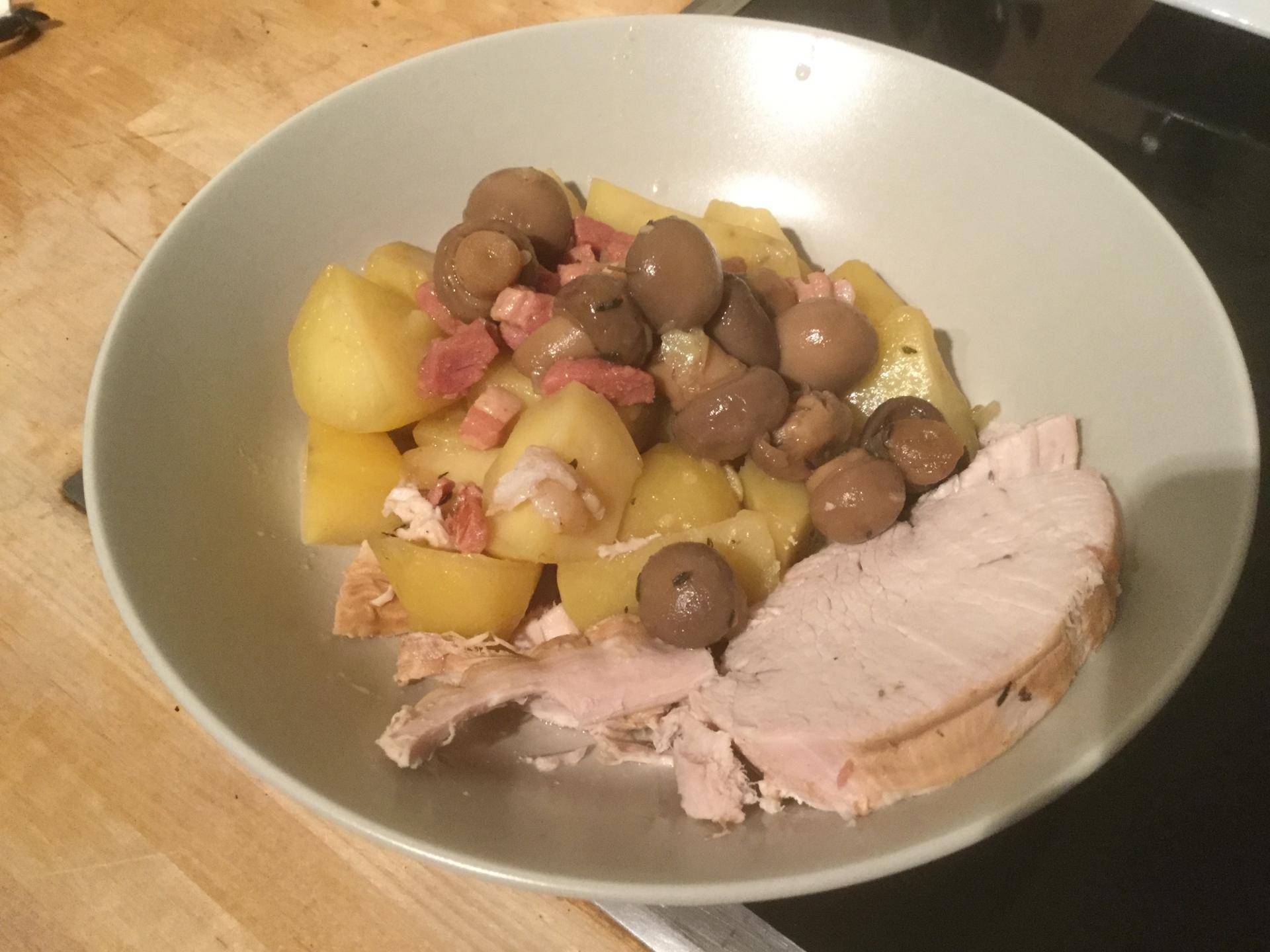 Rôti de dinde et pomme de terre tout simplement - Recepten Cookeo | Moulinex