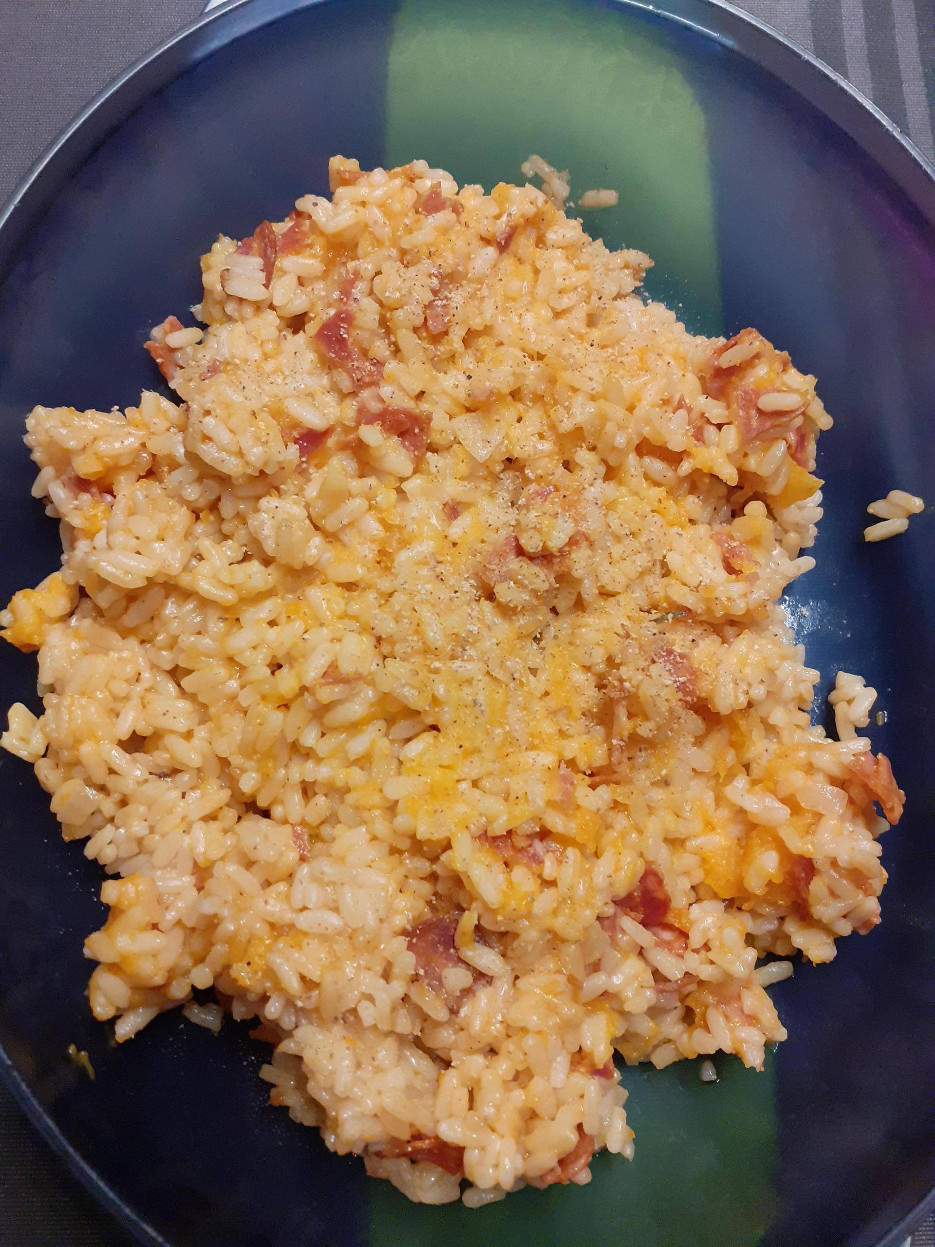 Risotto butternut et chorizo - Recette Cookeo | Moulinex