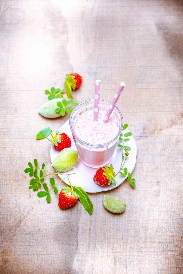 Milkshake douceur à la fraise - Recepten Soup & Plus | Moulinex