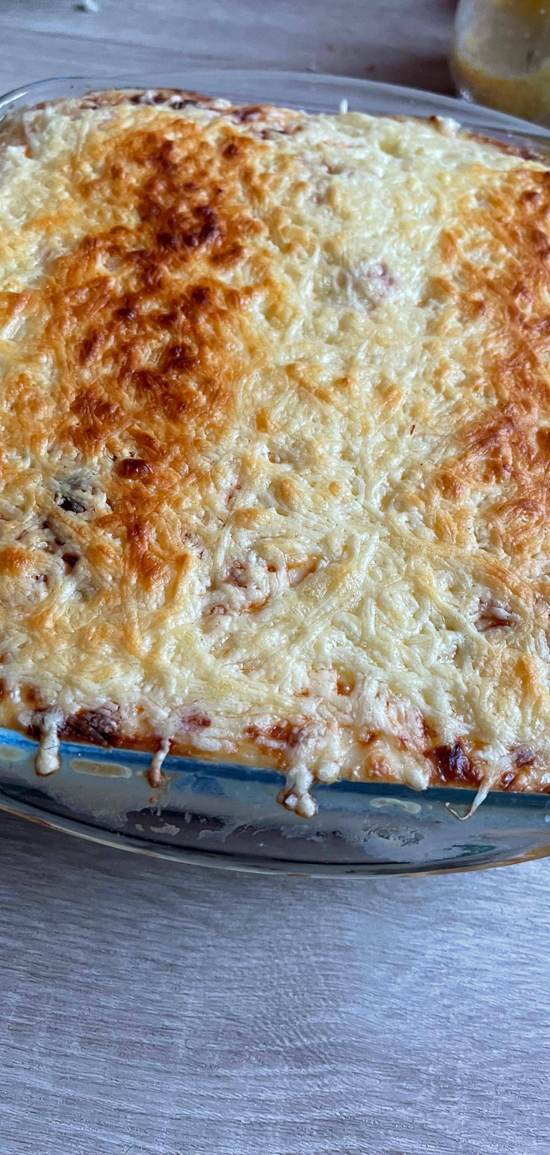 Gratin choux-fleurs pomme de terre viande hachée - Recette Cookeo | Moulinex
