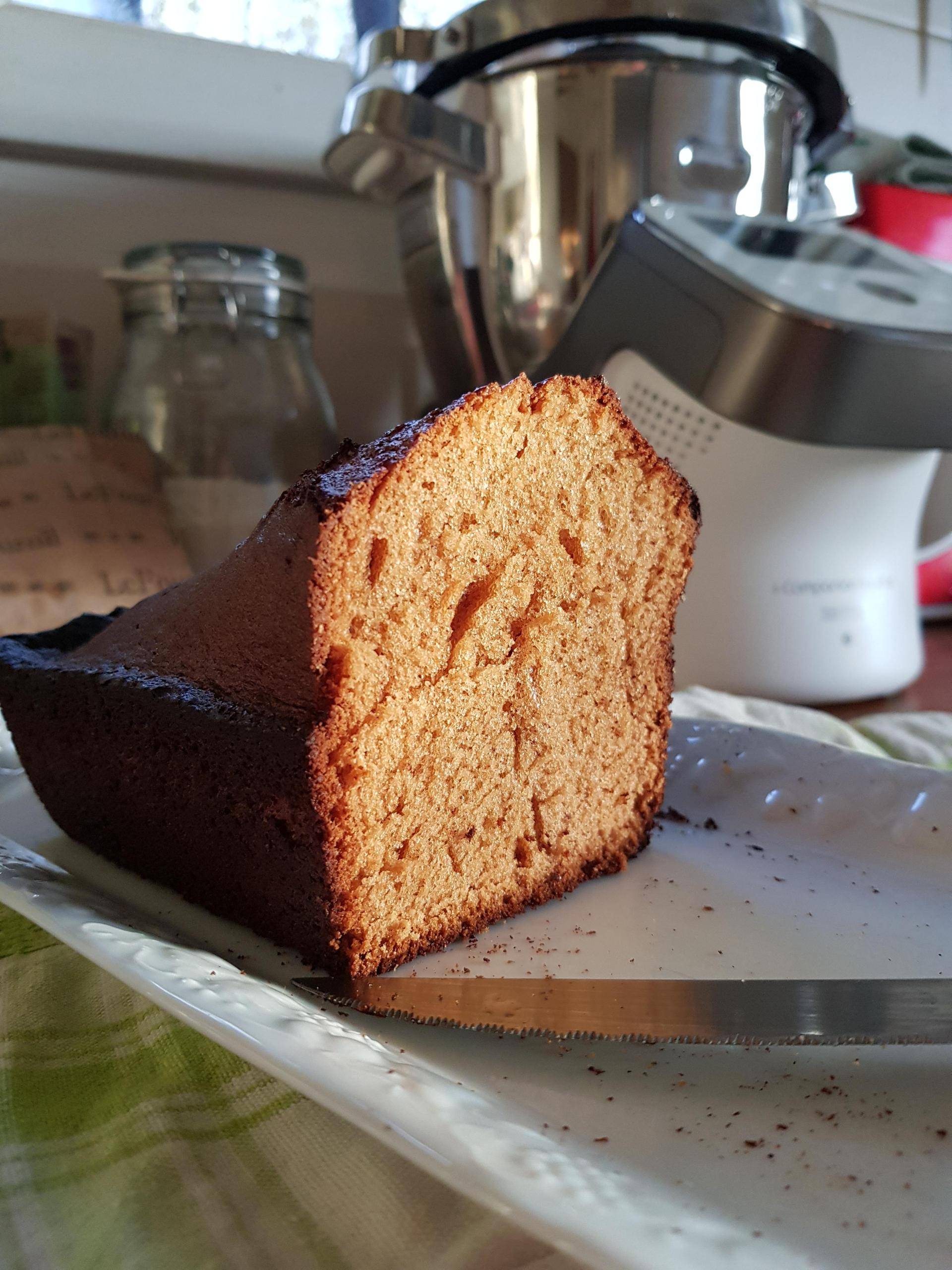Cake noisette et caramel - Recette Companion Connect XL | Moulinex