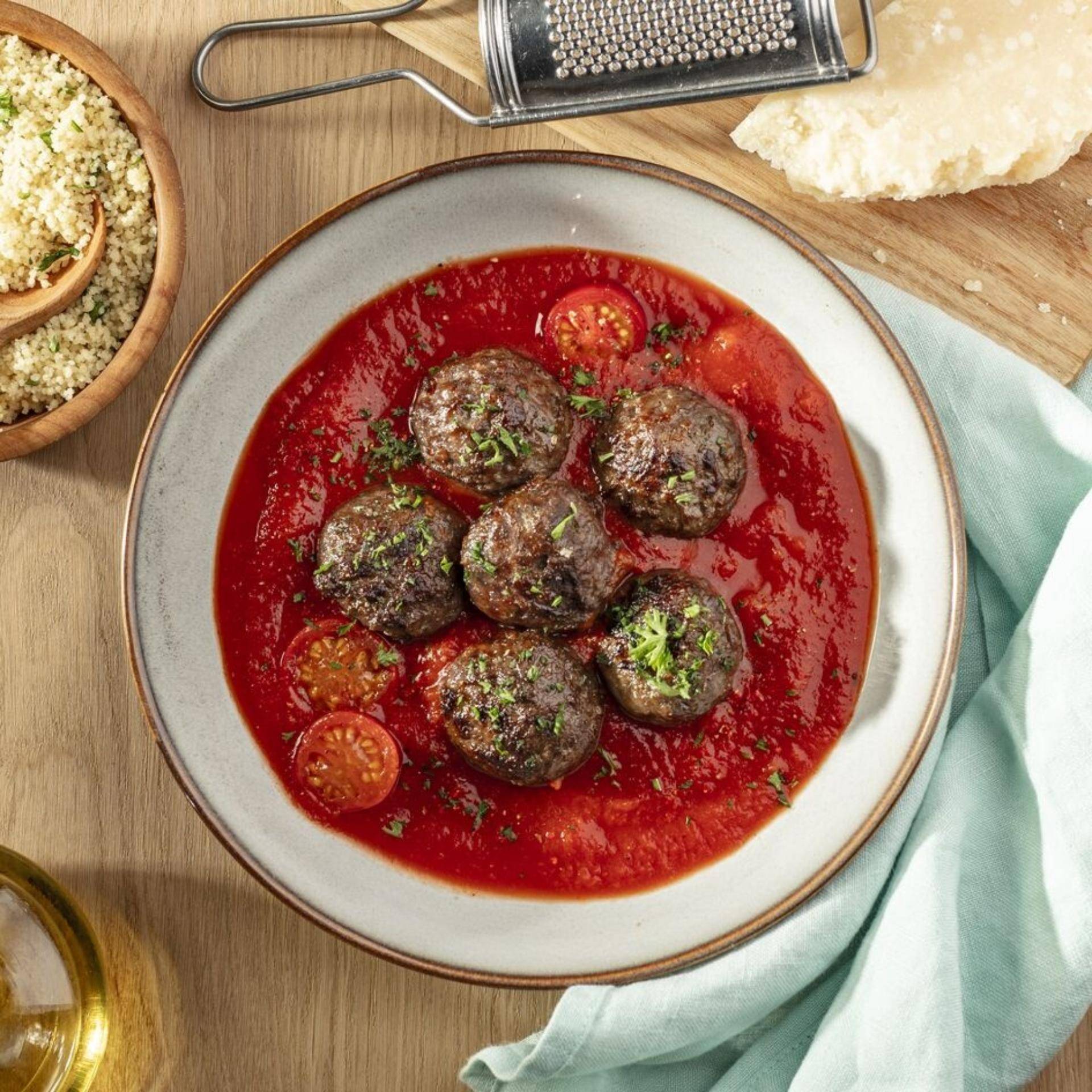 Boulettes à la sauce tomate - Recette Companion Connect | Moulinex