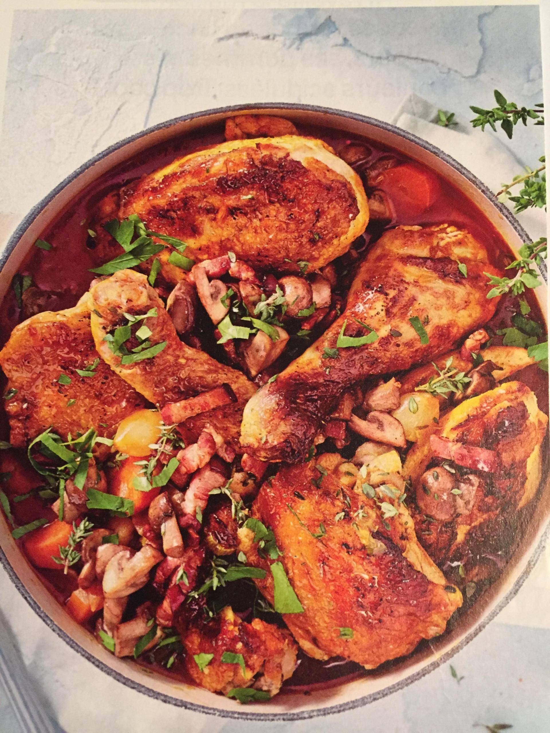 Cuisses de poulet à la fermière - Recepten Cookeo | Moulinex