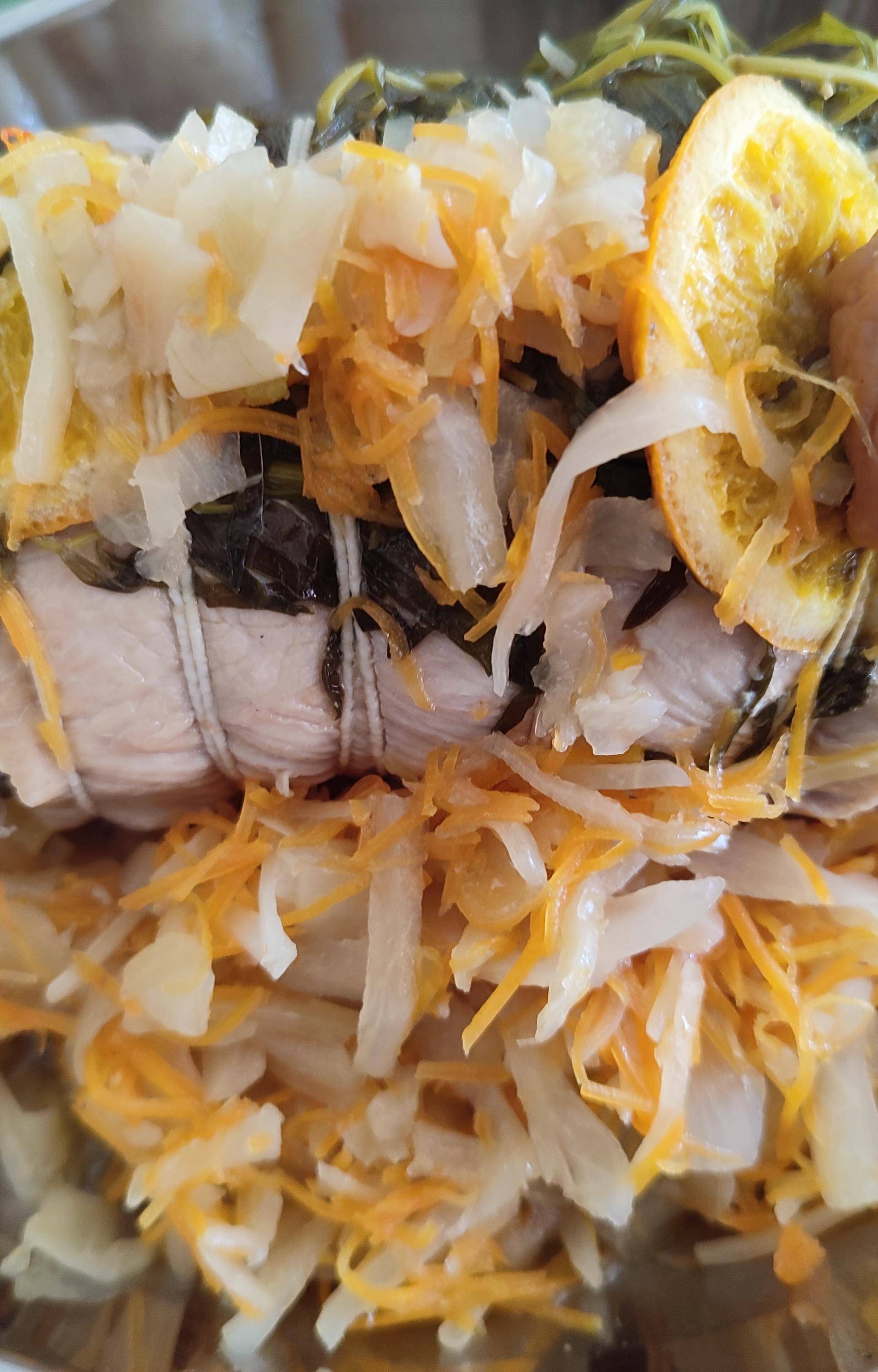 Rôti de porc Au figues foi gras ET légumes - Recette Cookeo V3 | Moulinex
