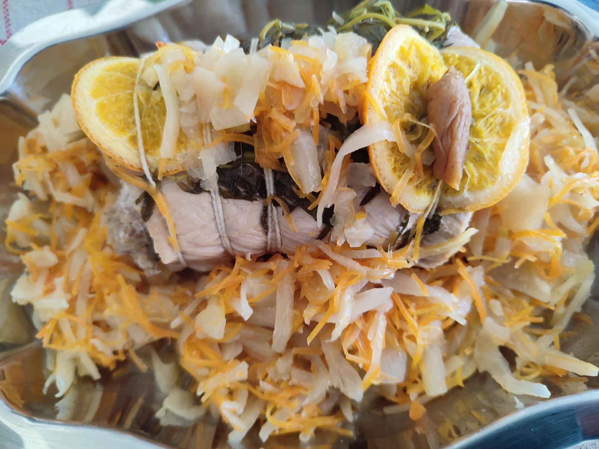 Rôti de porc Au figues foi gras ET légumes - Recette Cookeo V3 | Moulinex