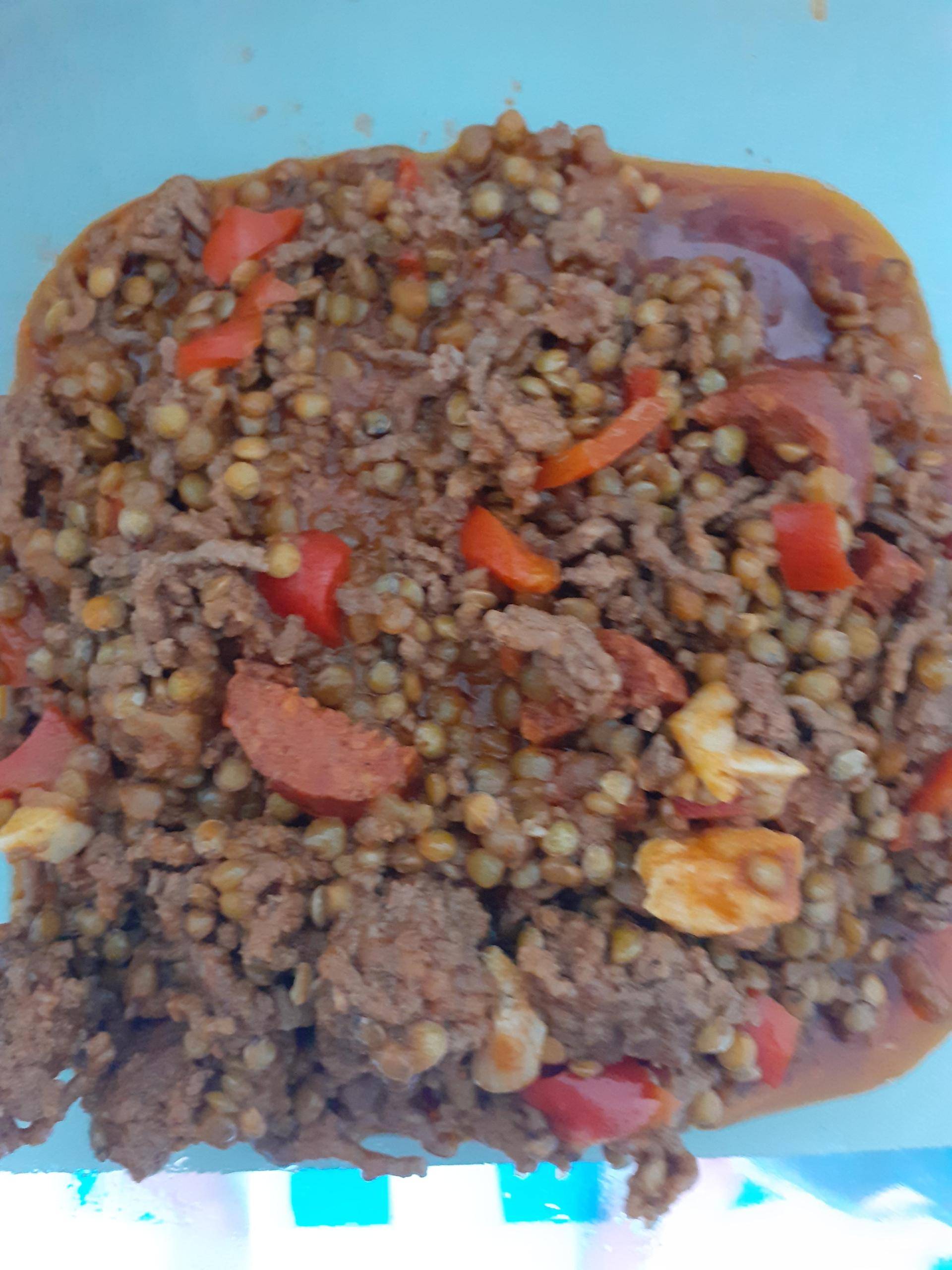 Lentilles à l'Espagnole au boeuf - Recepten Cookeo | Moulinex