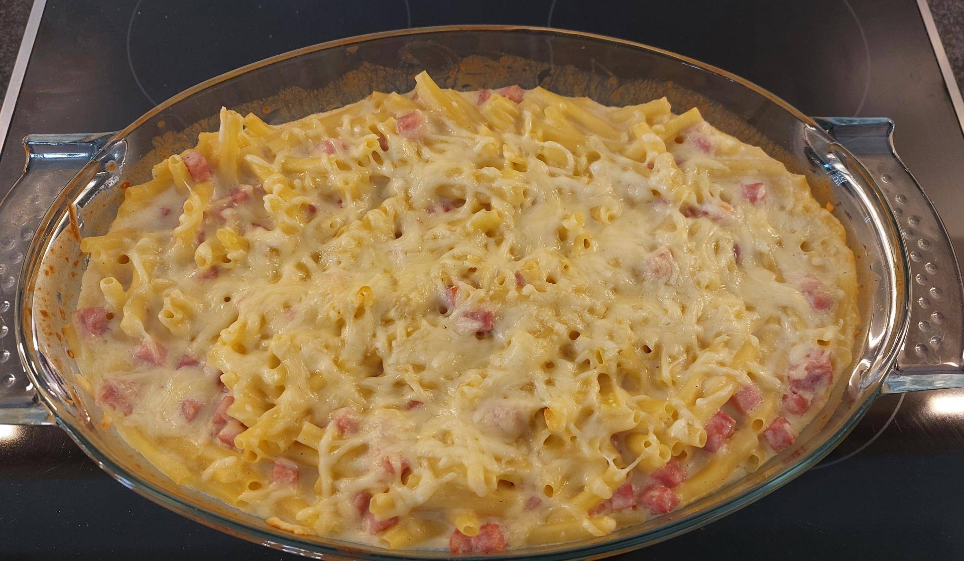 Macaroni met kaas en ham - Recepten Companion Connect XL | Moulinex