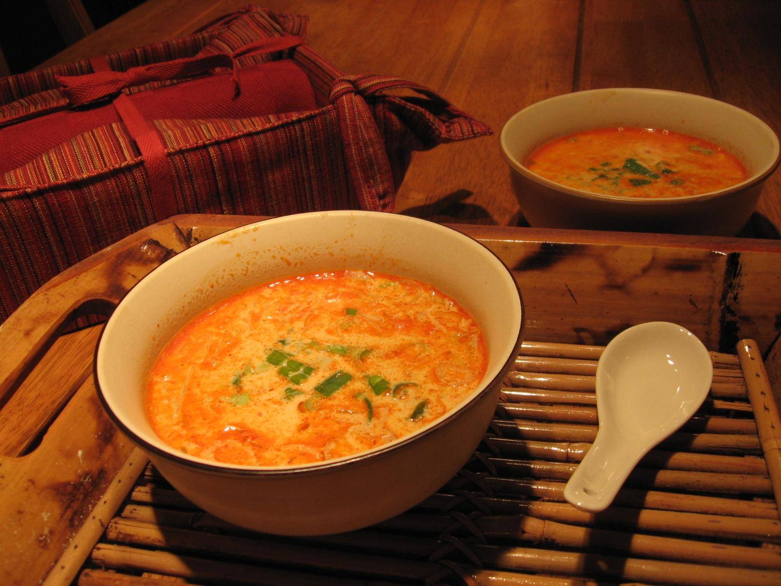 Soupe thaïlandaise - Recepten Cookeo V3 | Moulinex