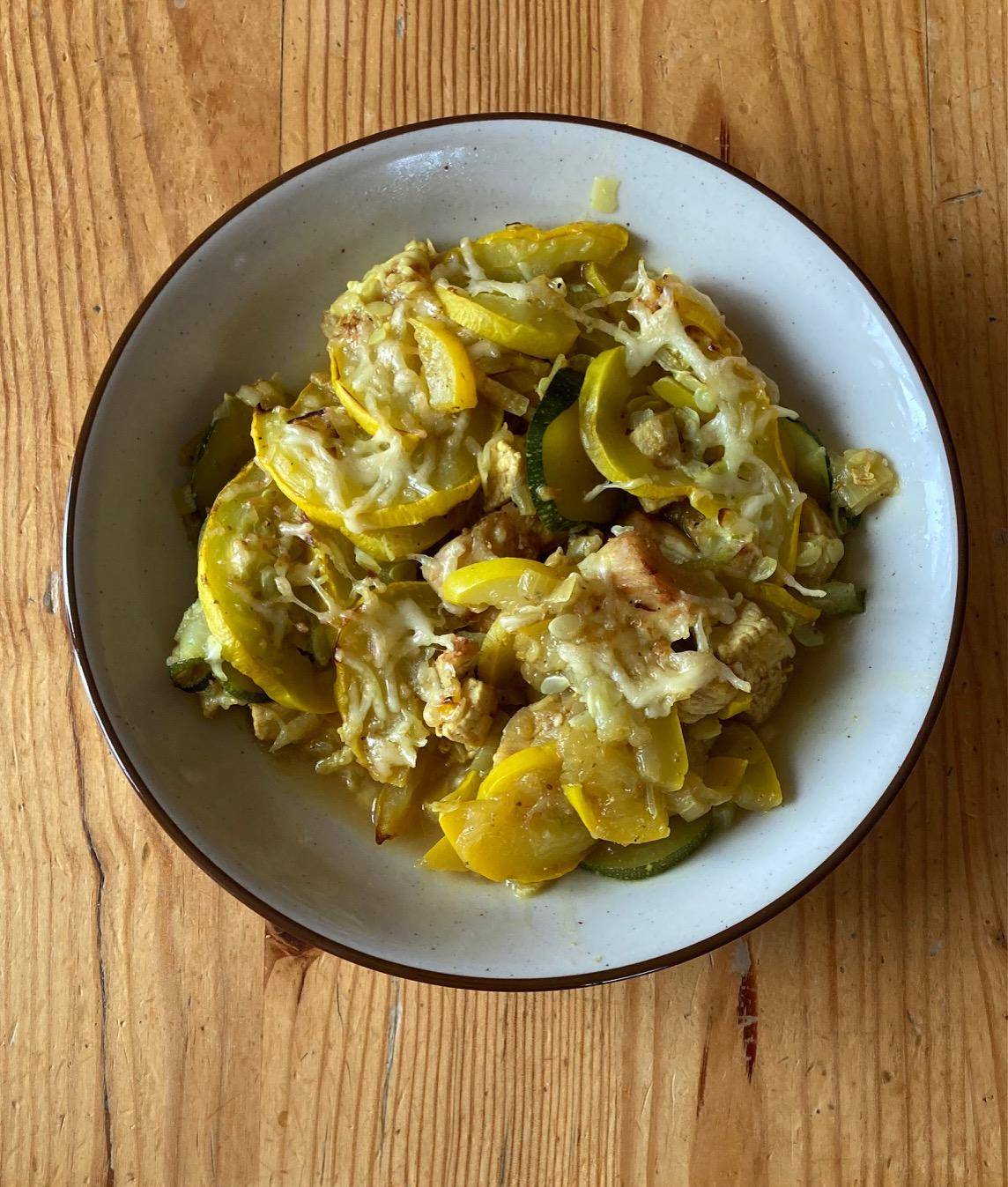 Gratin de dinde - courgettes au curry - Recepten Cookeo V3 | Moulinex