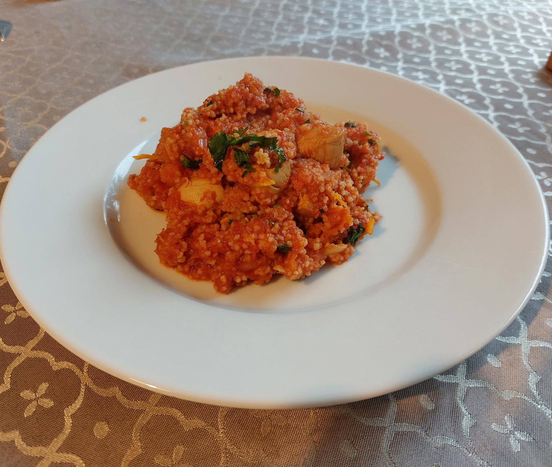 Poulet et butternut au couscous - Recepten Companion Connect XL | Moulinex