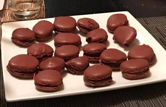 Macarons chocolat piment d'espelette - Recepten Companion Connect | Moulinex