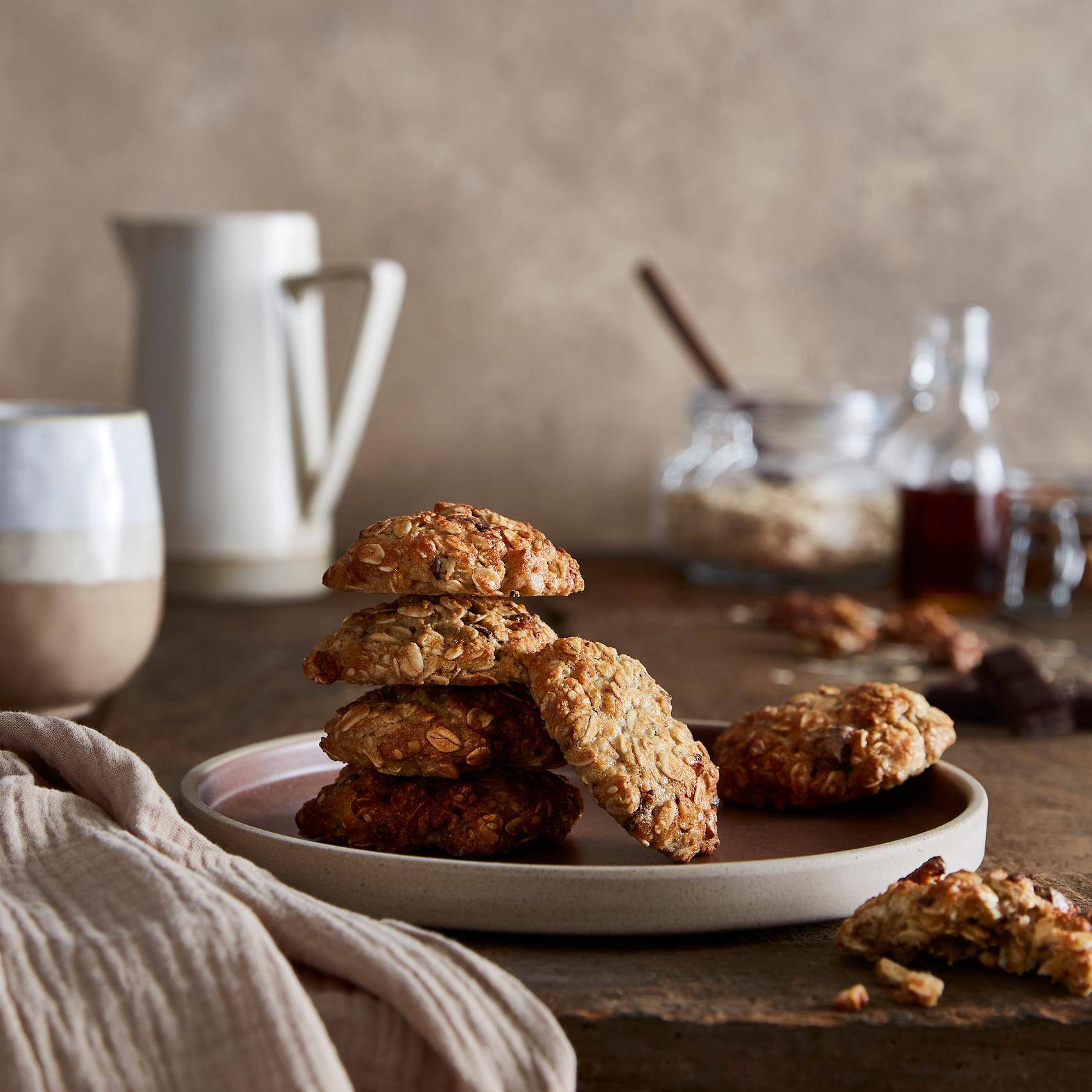 Cookies au tahini et morceaux de chocolat - Recette EASY FRY GRILL & STEAM 3 in 1 | Moulinex