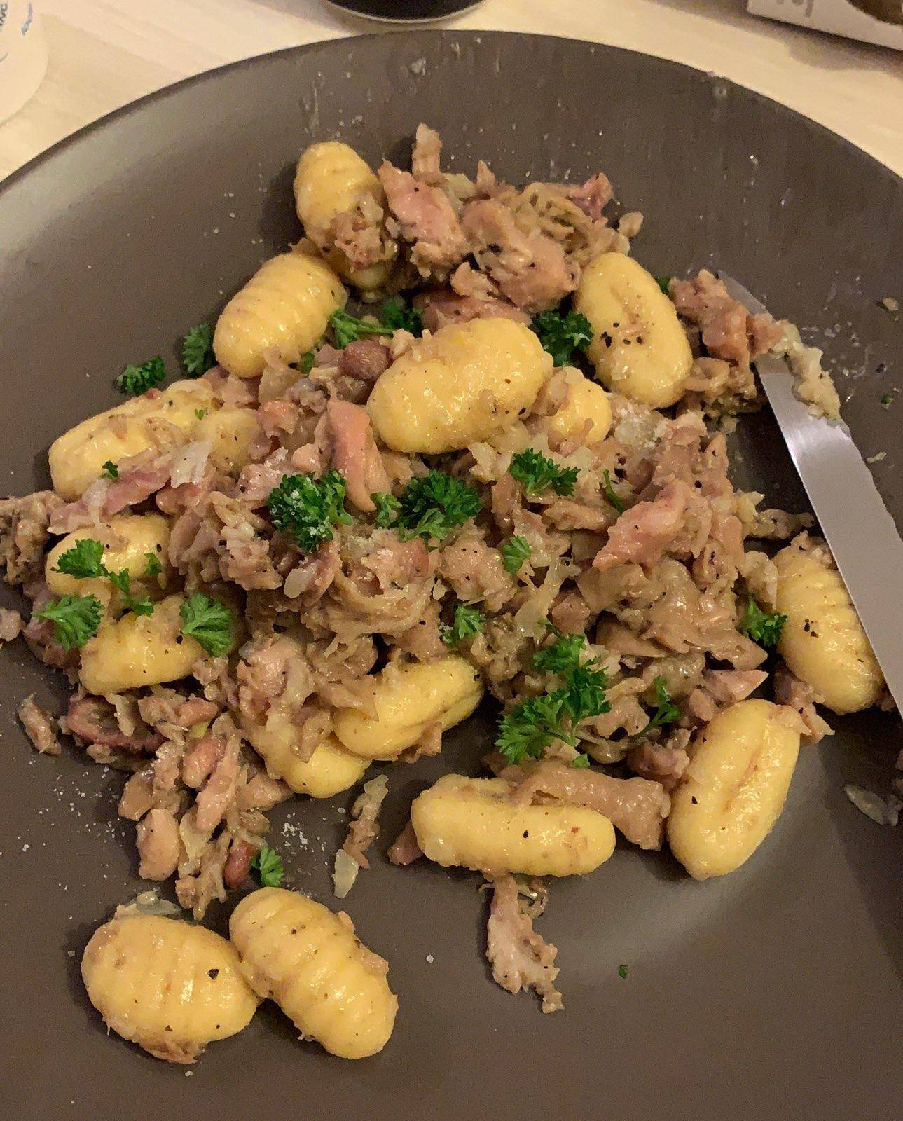 Andouillette gnocchis - Recepten Companion | Moulinex