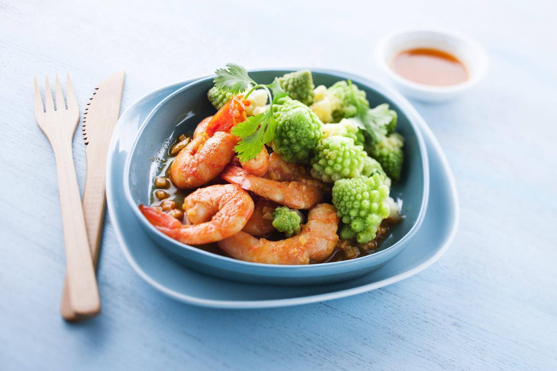 Gebakken garnalen tandoori - Recepten Cookeo | Moulinex