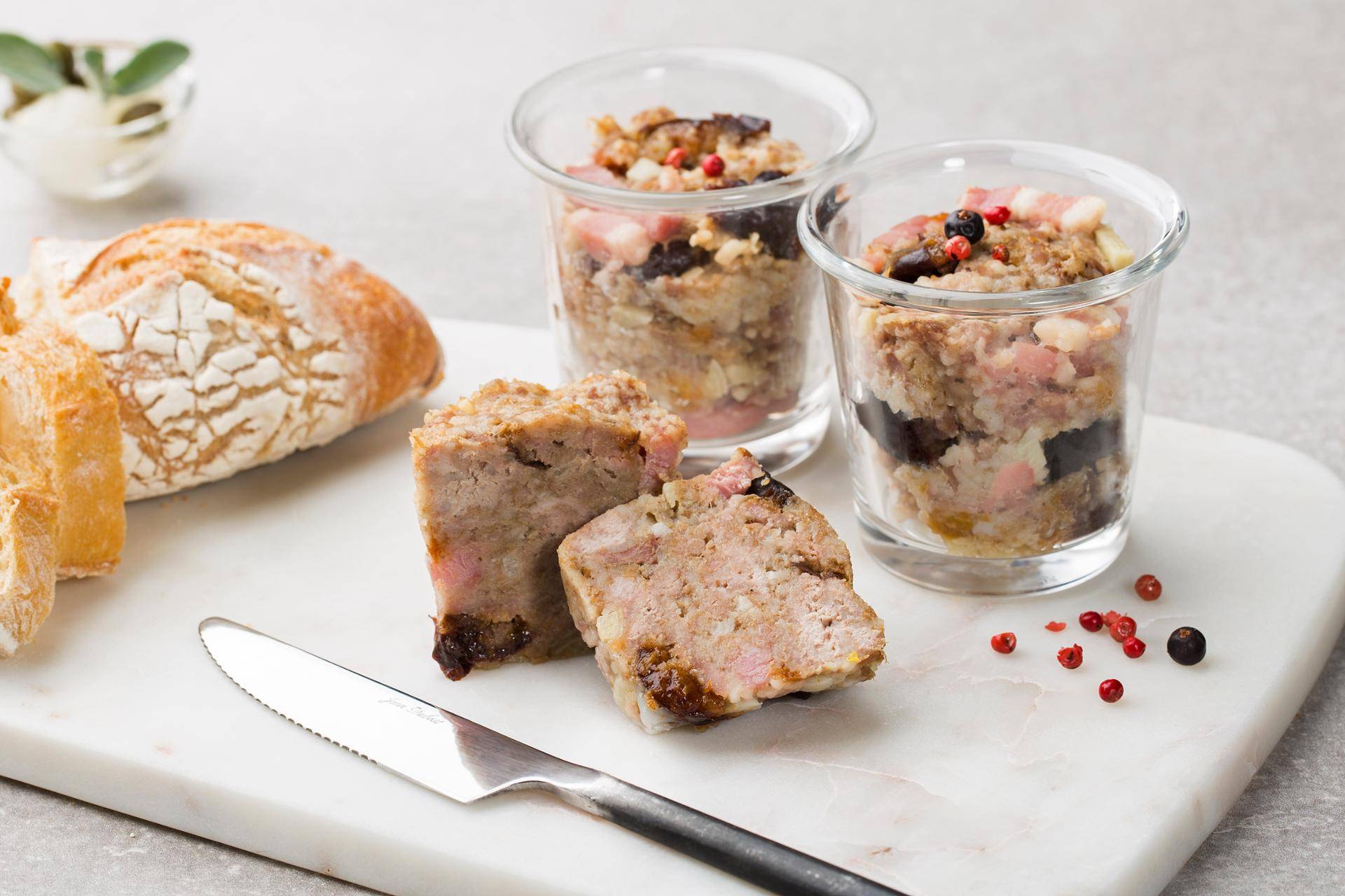 Terrine de porc aux pruneaux - Recette Cookeo | Moulinex