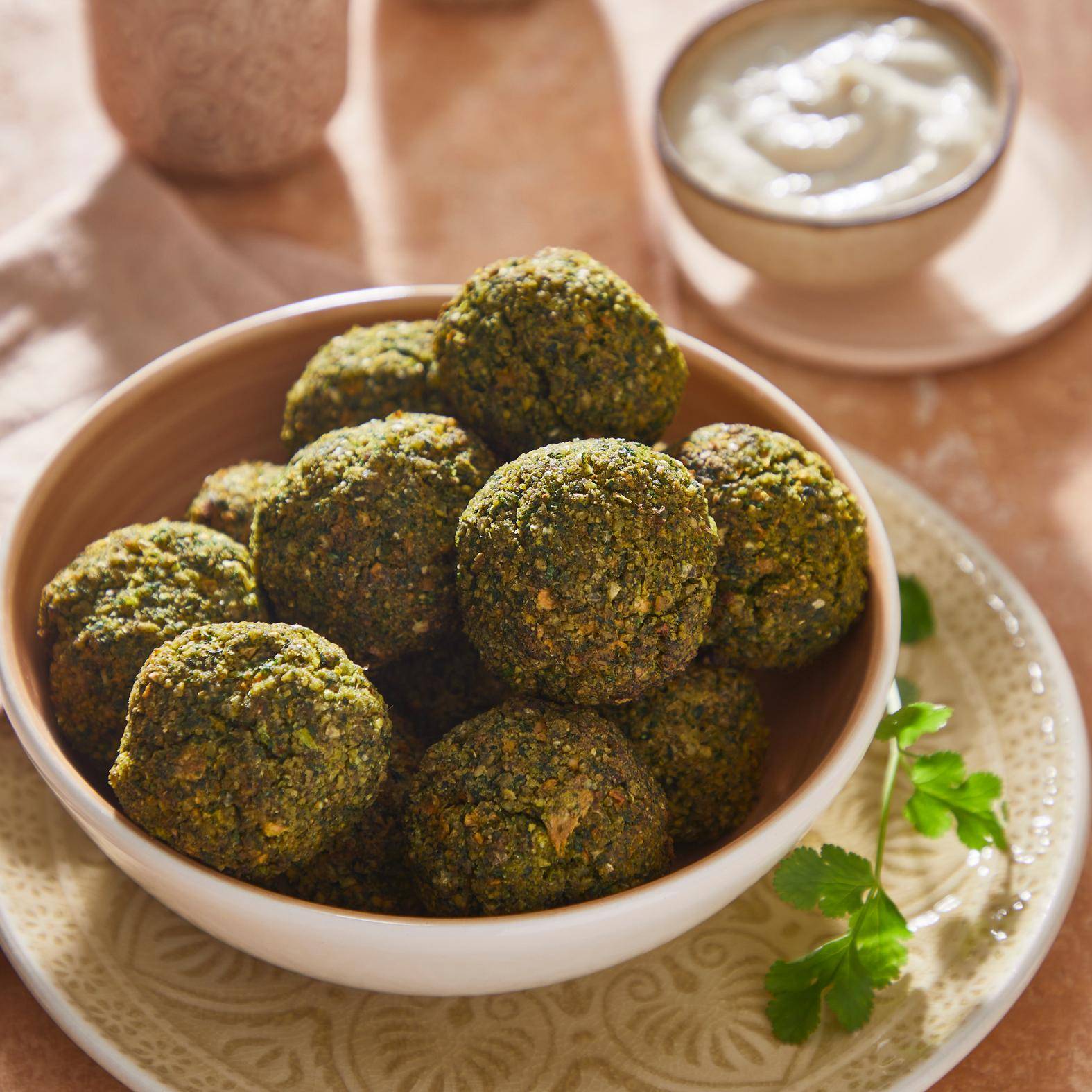 Falafels à la carotte sauce tahini - Recette EASY FRY GRILL & STEAM 3 in 1 | Moulinex